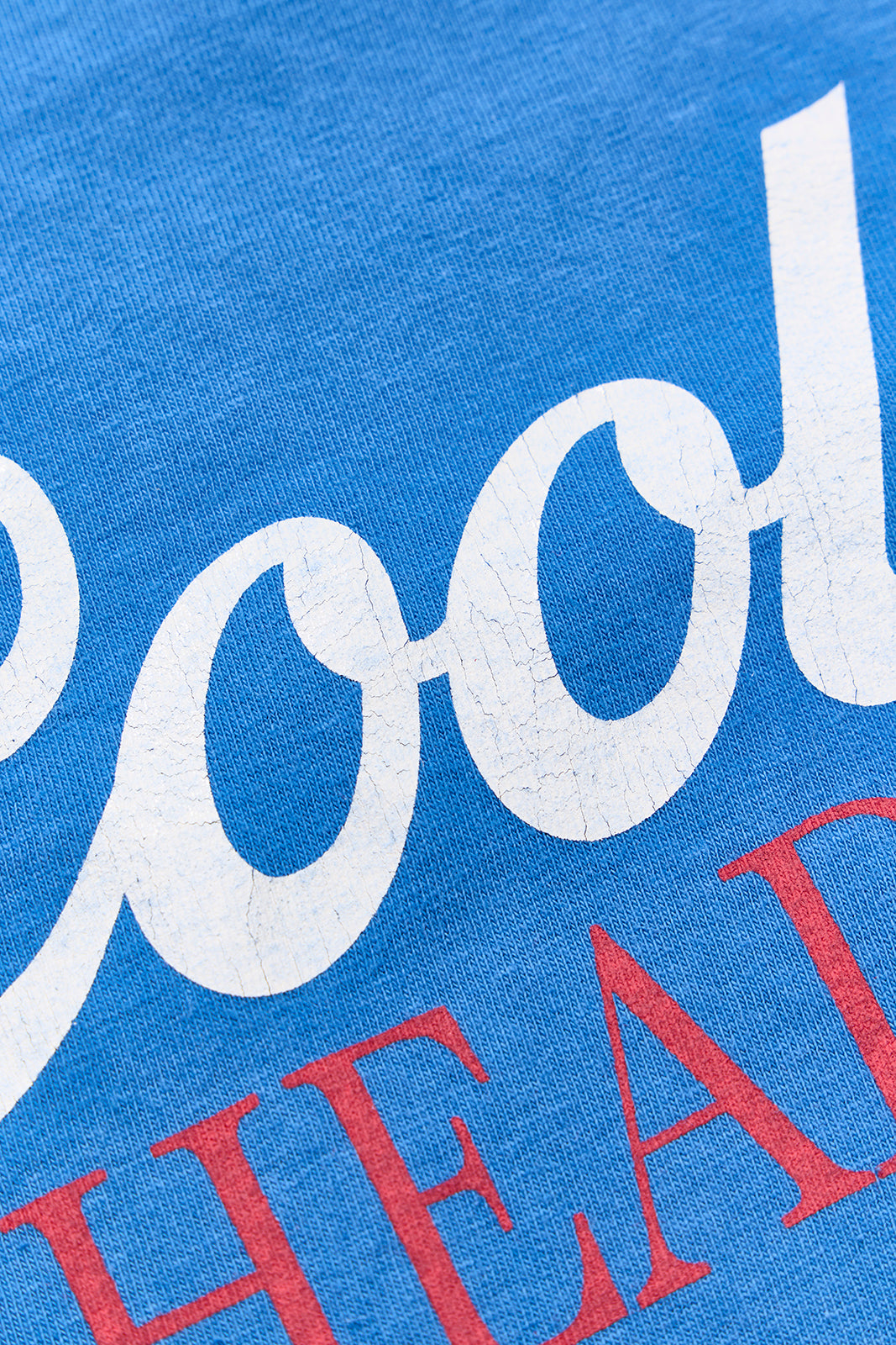 "Cool Head But Warm Heart" リサイクルコットンTee