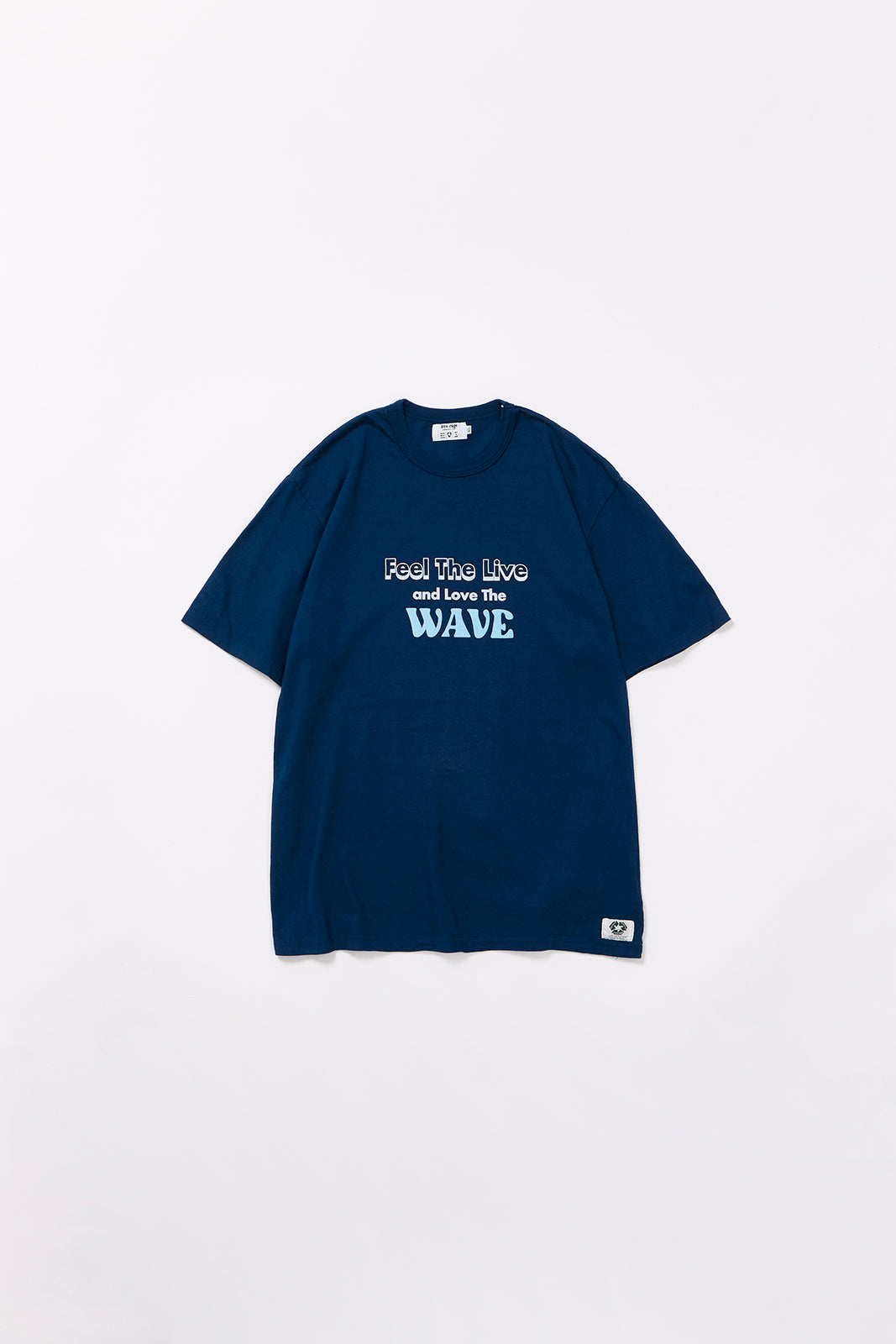 "WAVE" リサイクルコットンTee