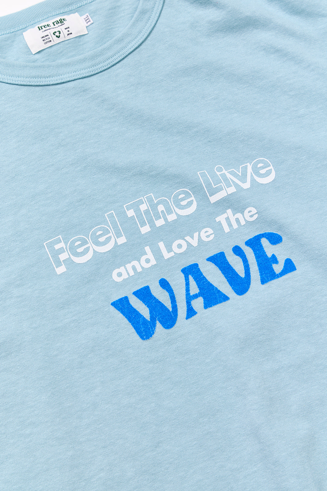 "WAVE" リサイクルコットンTee