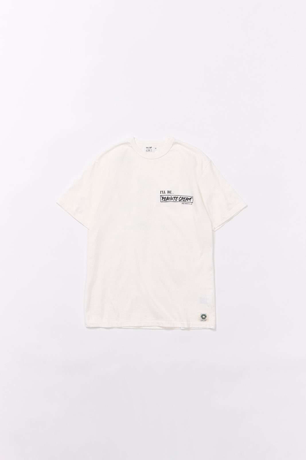 "PEANUTS CREAM vol.2" リサイクルコットンTee