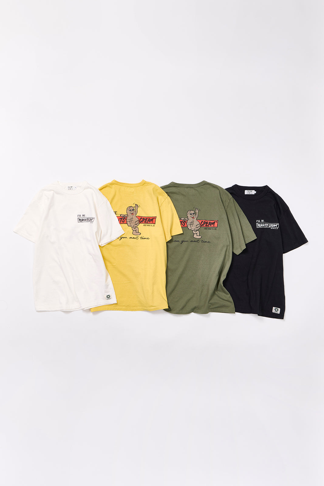 "PEANUTS CREAM vol.2" リサイクルコットンTee