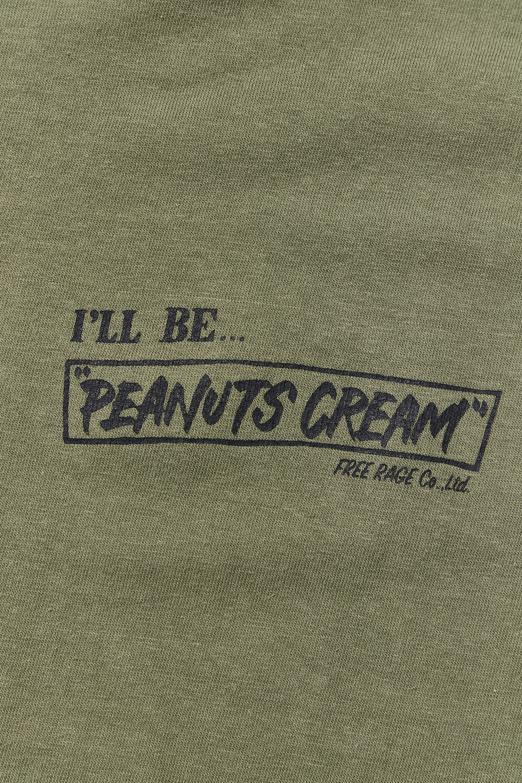 "PEANUTS CREAM vol.2" リサイクルコットンTee