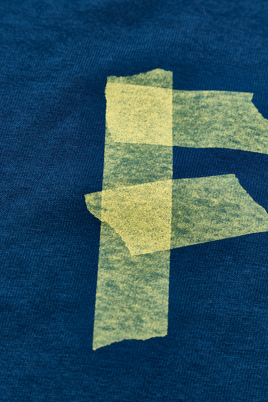 "TAPE PEACE SYMBOL" リサイクルコットンTee/ALL WE NEED IS PEACE