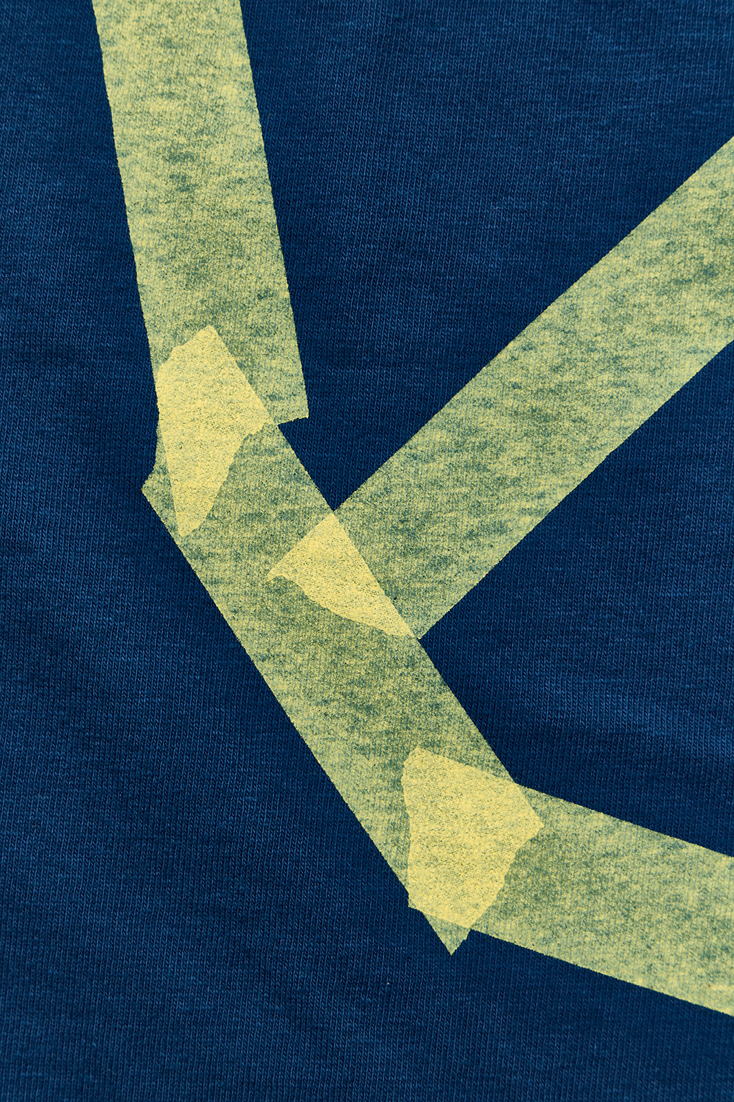 "TAPE PEACE SYMBOL" リサイクルコットンTee/ALL WE NEED IS PEACE