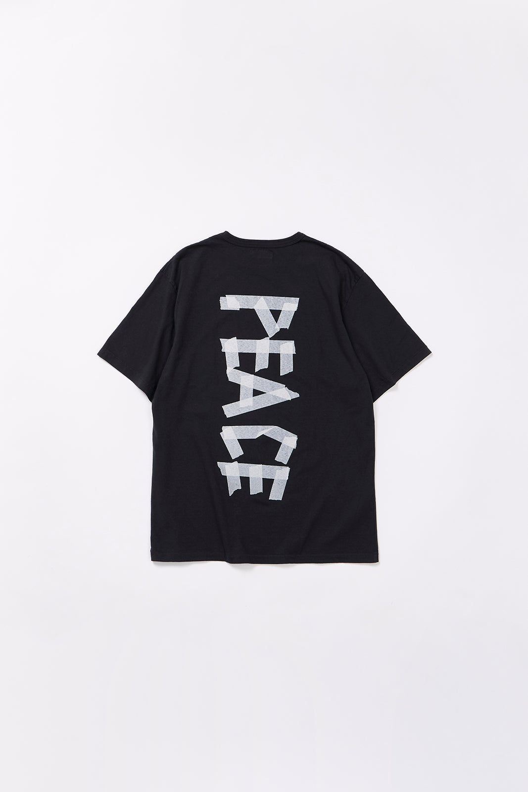 "TAPE PEACE LOGO" リサイクルコットンTee/ALL WE NEED IS PEACE