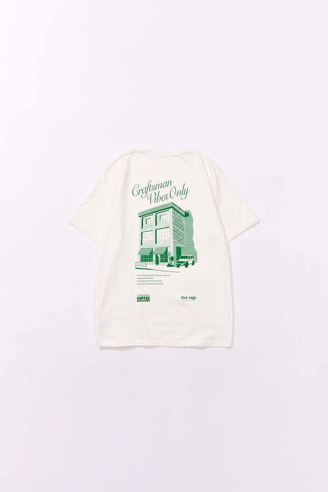 "WESTEND COFFEE ROASTERS" リサイクルコットンTee (Building ver,)
