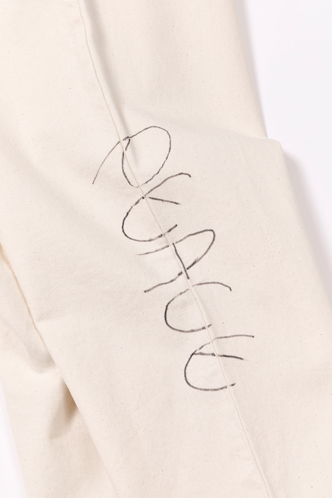 【先行予約商品】"10oz DENIM" ラフ&タフイージーパンツ -Hand Paint-/ALL WE NEED IS PEACE