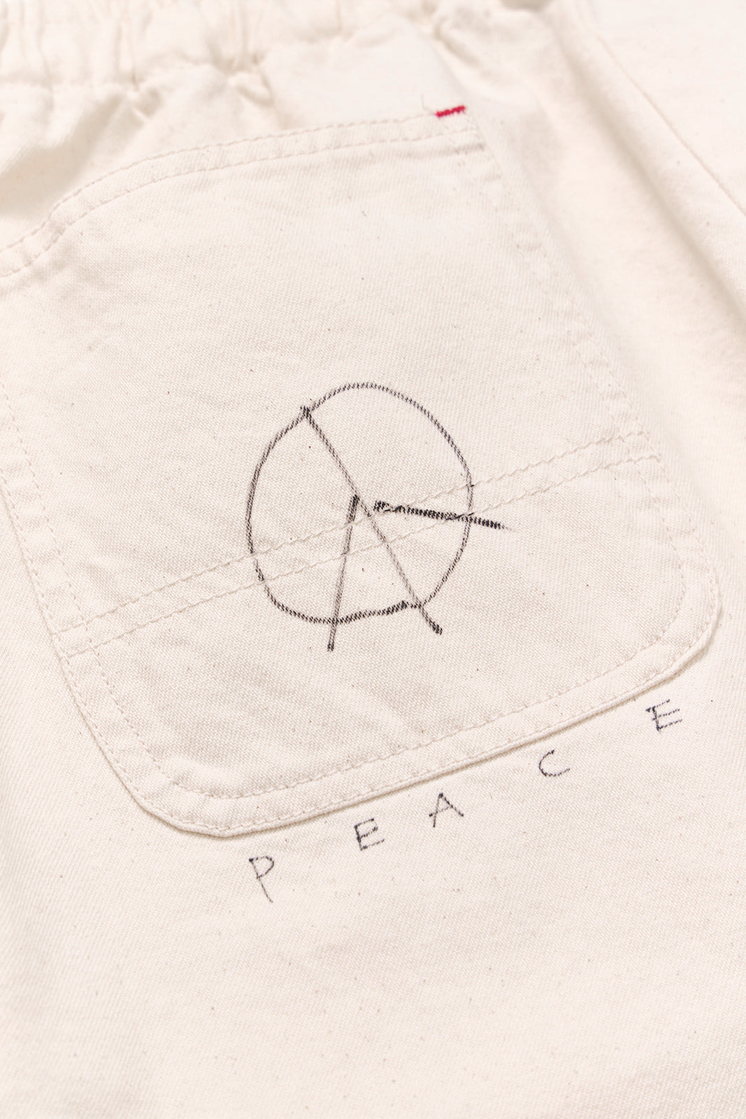 【先行予約商品】"10oz DENIM" ラフ&タフイージーパンツ -Hand Paint-/ALL WE NEED IS PEACE