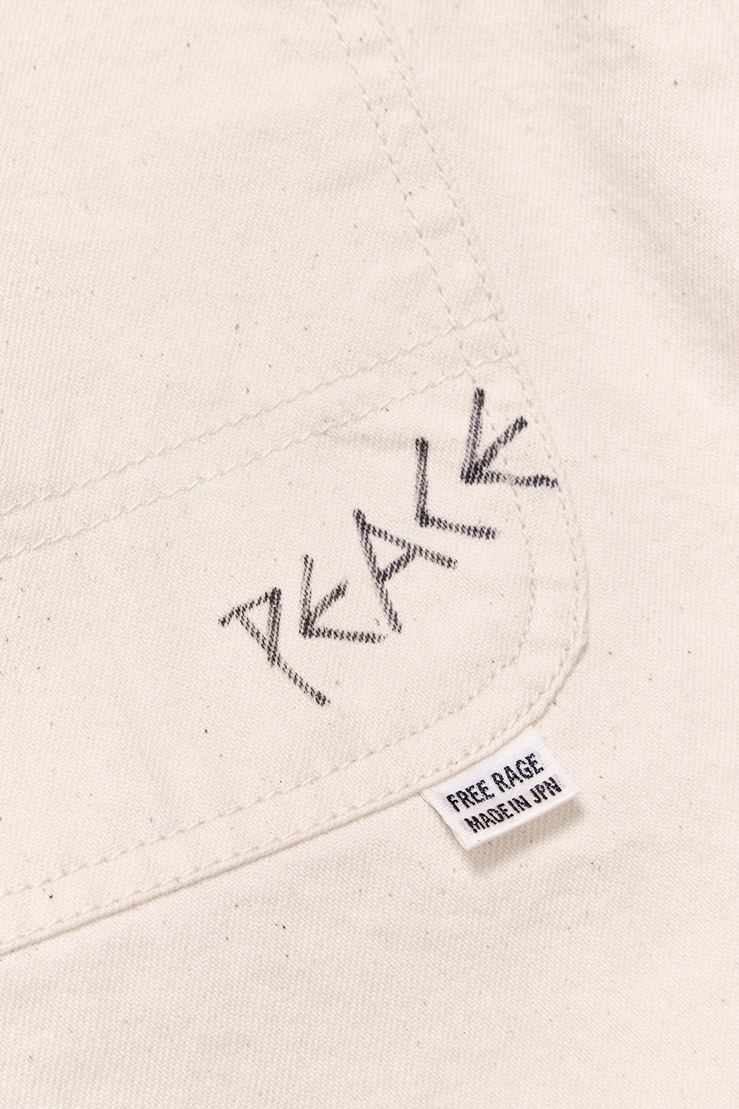 【先行予約商品】"10oz DENIM" ラフ&タフイージーパンツ -Hand Paint-/ALL WE NEED IS PEACE