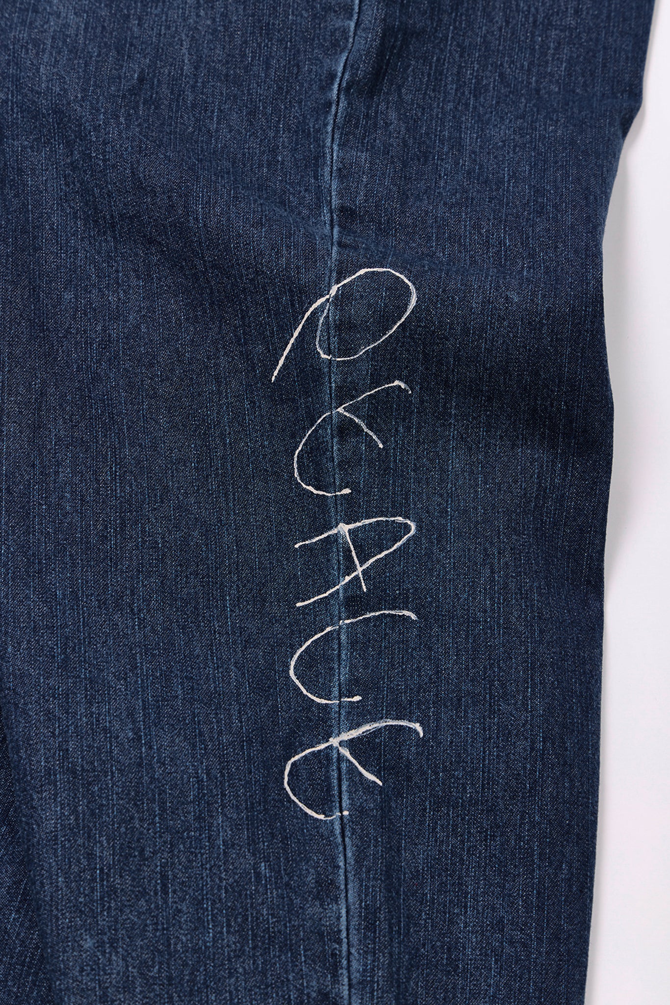 【先行予約商品】"10oz DENIM" ラフ&タフイージーパンツ -Hand Paint-/ALL WE NEED IS PEACE