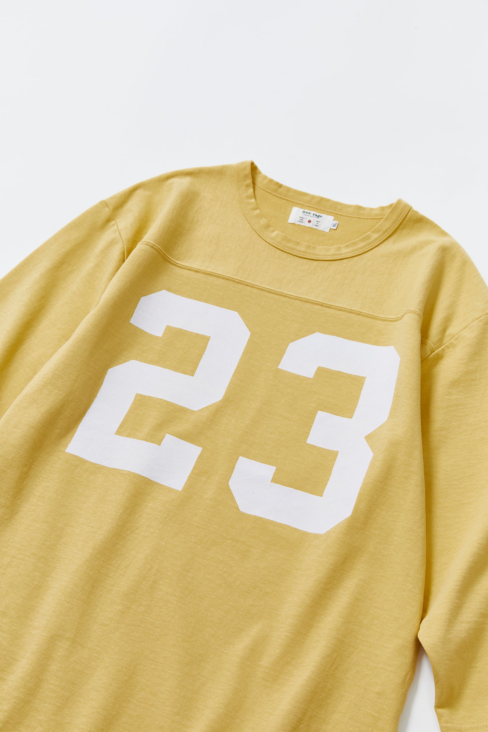 "23" フットボール七分袖Tee