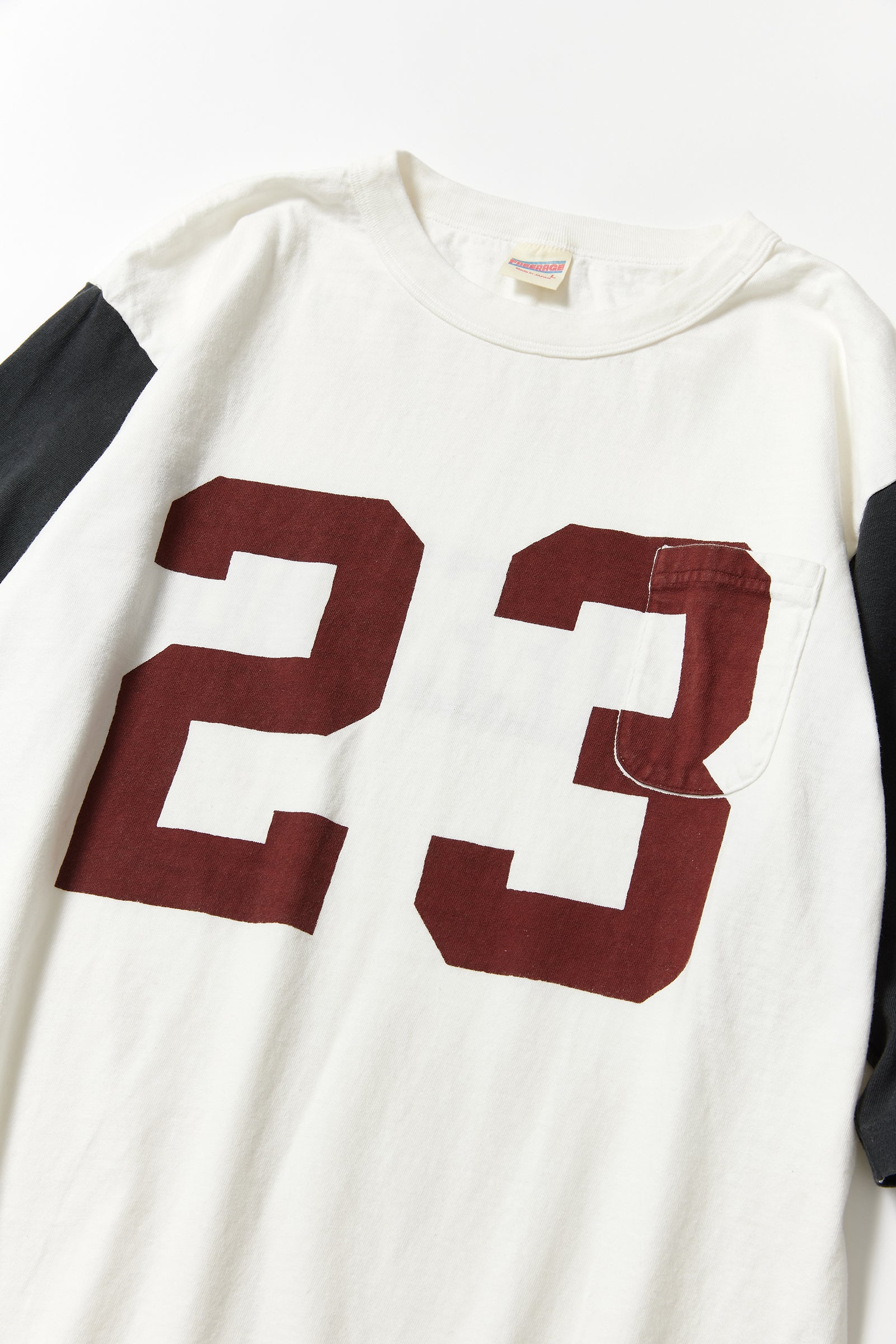 "No.23" ルーズフィットリサイクルコットンTee