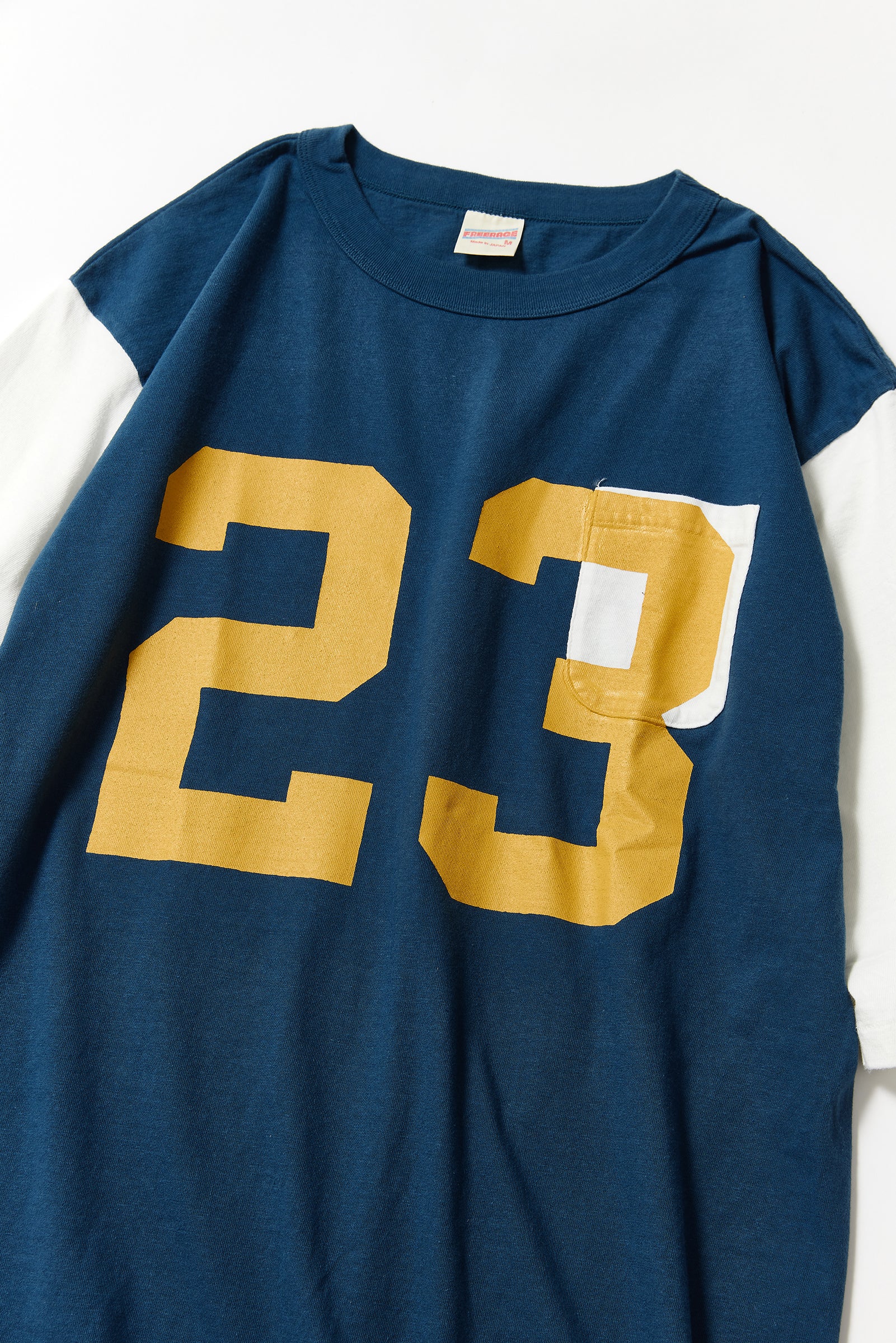 "No.23" ルーズフィットリサイクルコットンTee