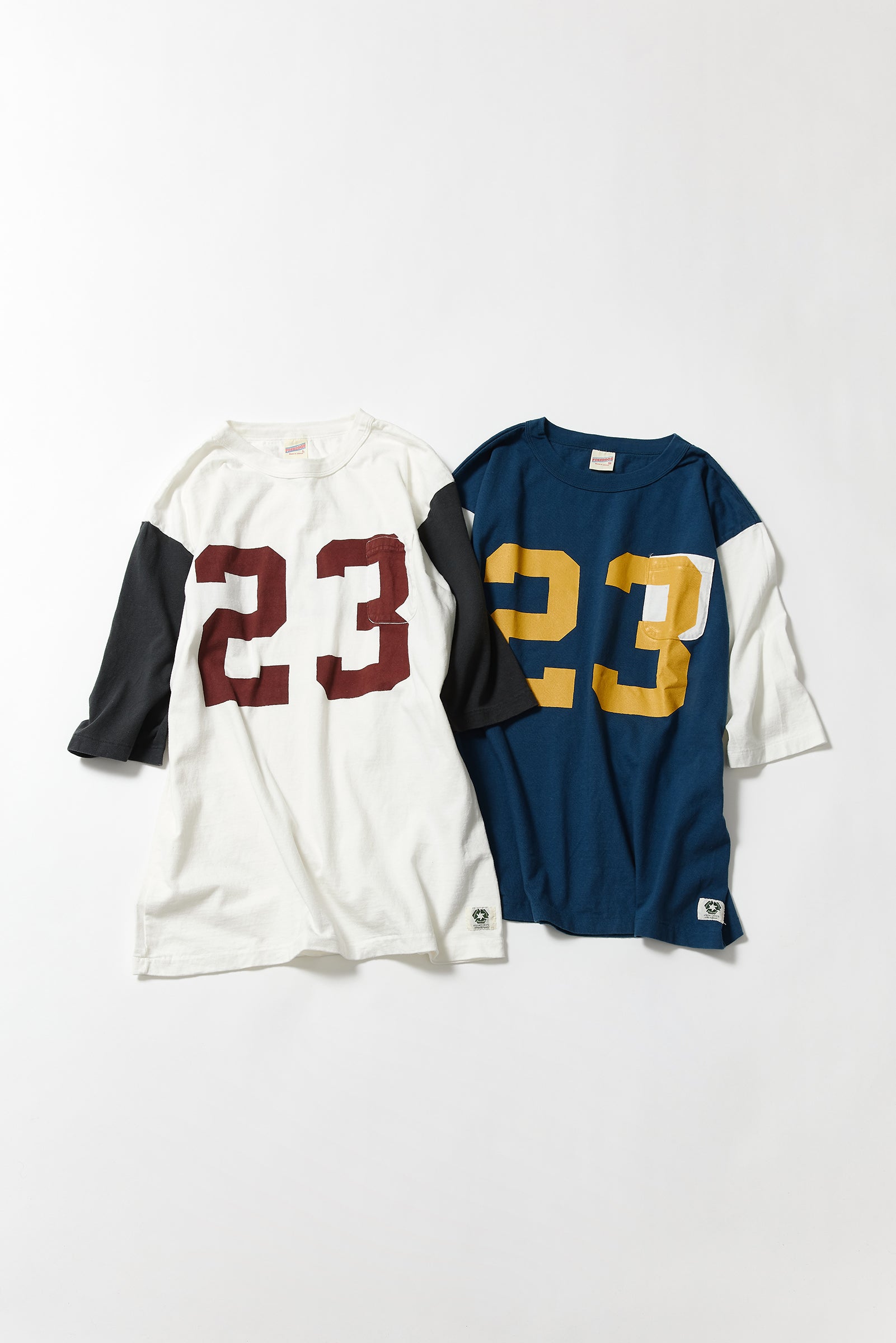 "No.23" ルーズフィットリサイクルコットンTee