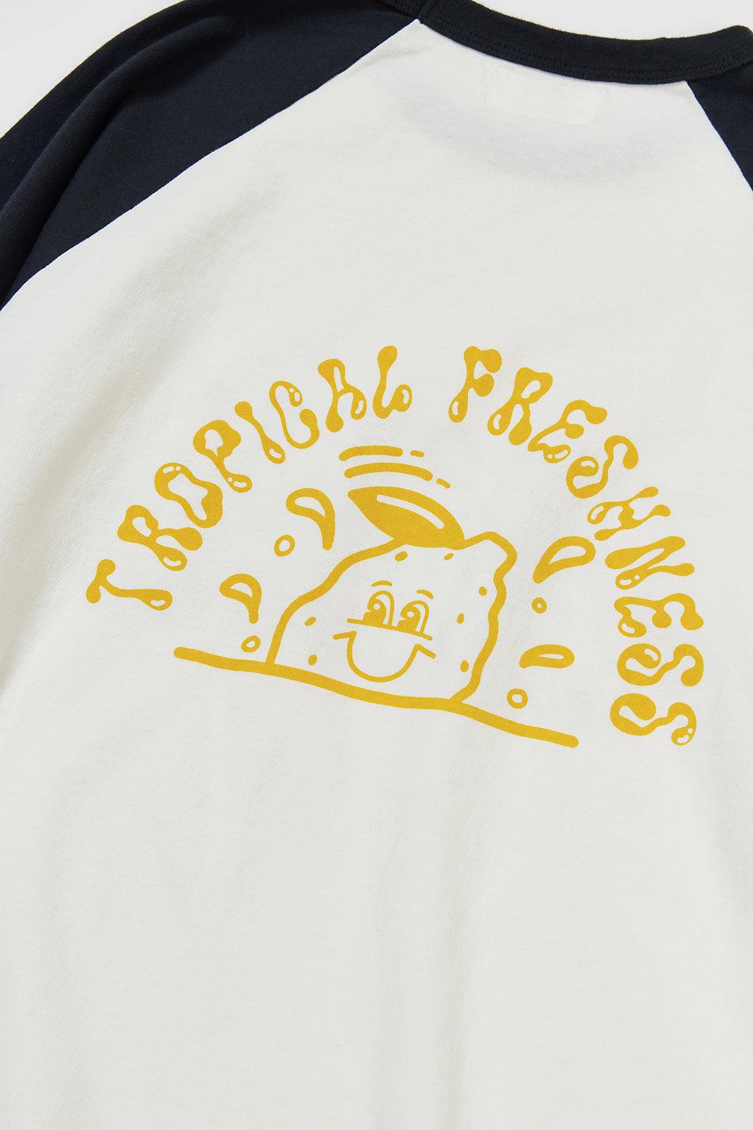 【サンプル】"TROPICAL LEMON" ラグラン七部袖Tee