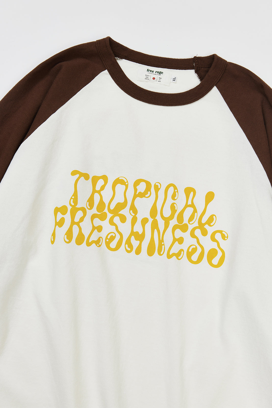 【サンプル】"TROPICAL LEMON" ラグラン七部袖Tee