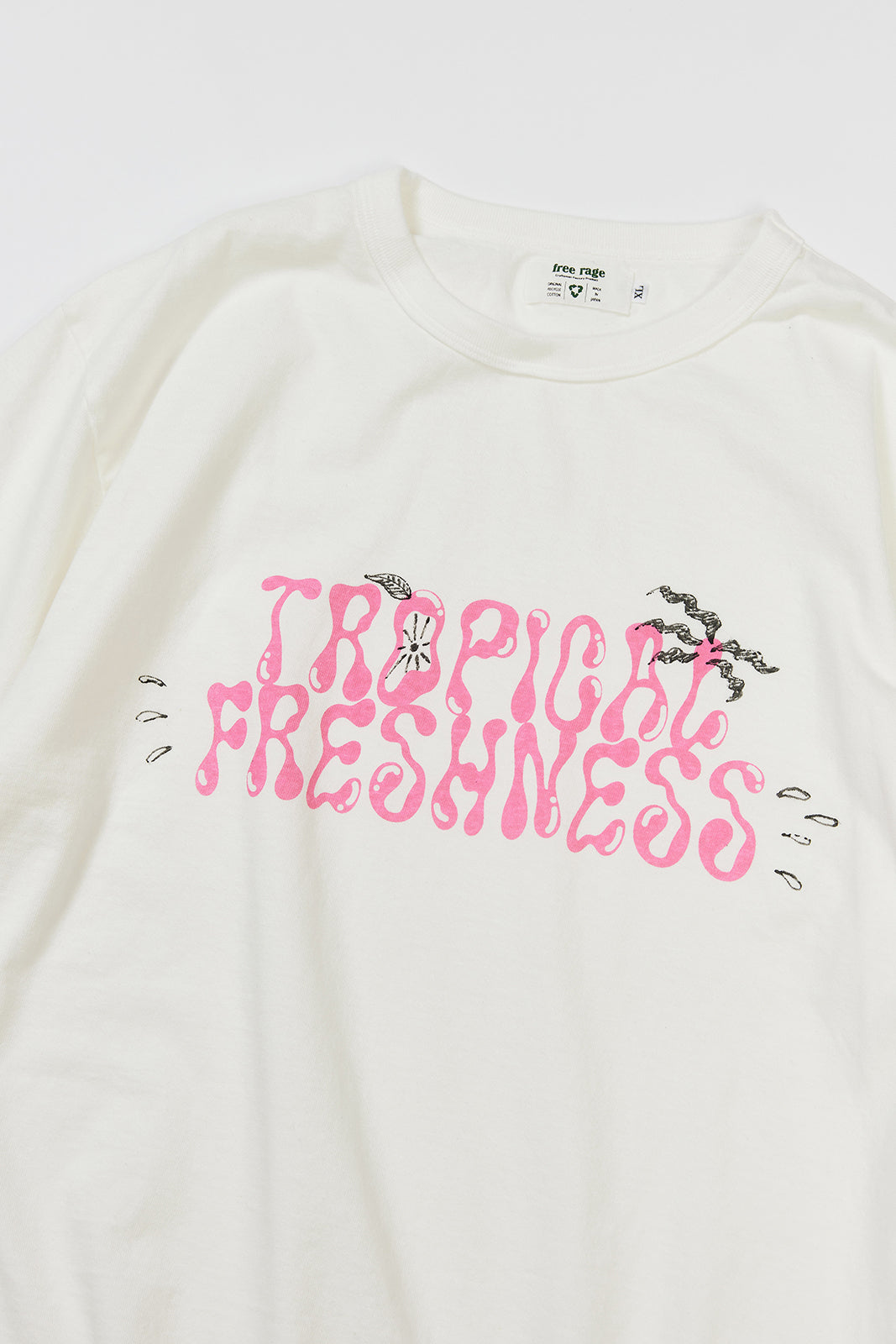 【予約商品】"TROPICAL FRESHNESS " ハンドペイントTee