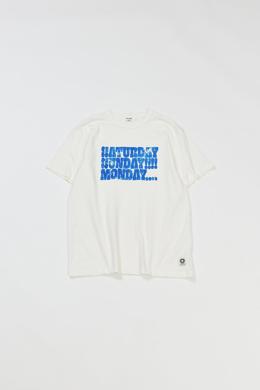 【サンプル】"WEEKEND vol.1" リサイクルコットンTee
