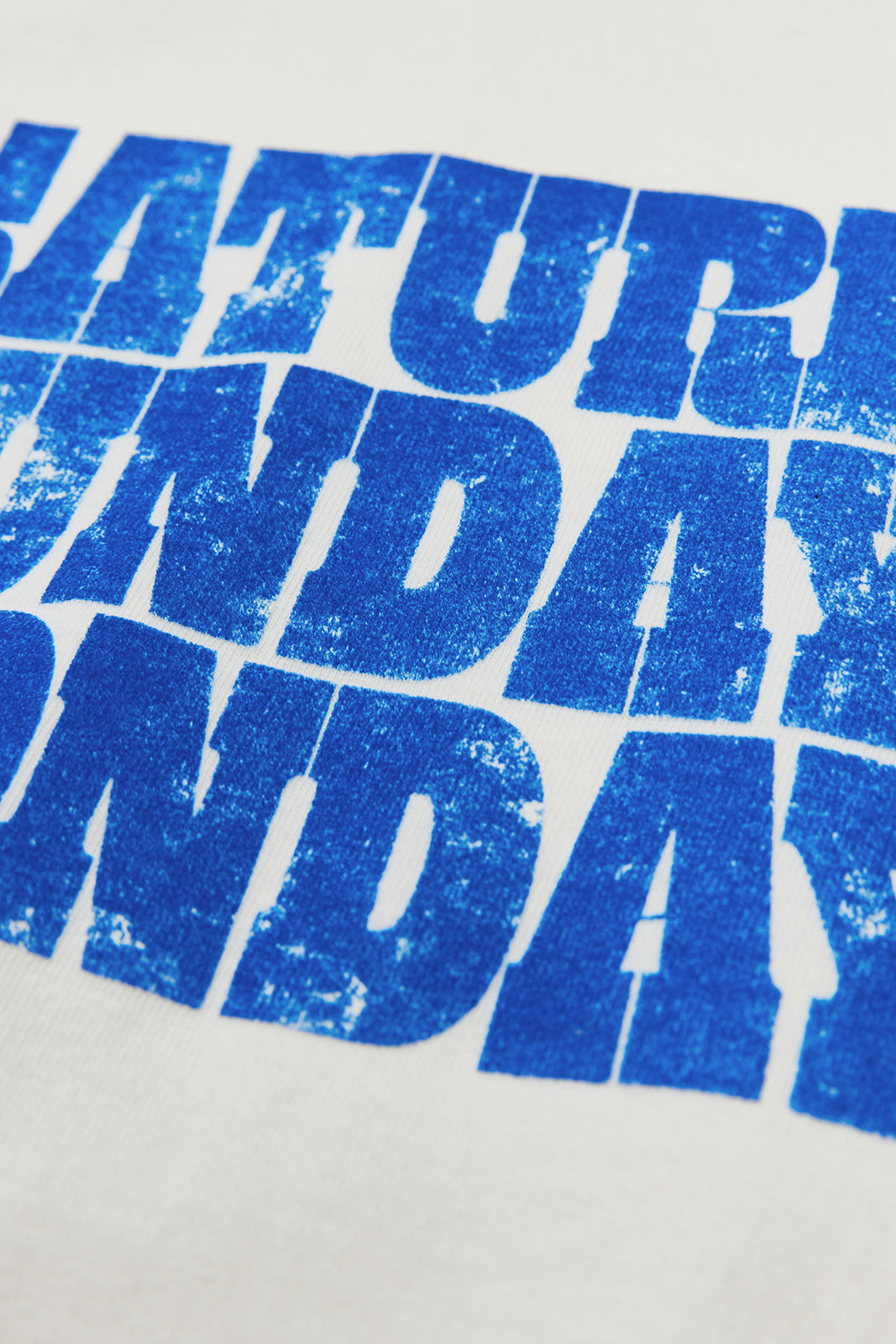 【サンプル】"WEEKEND vol.1" リサイクルコットンTee