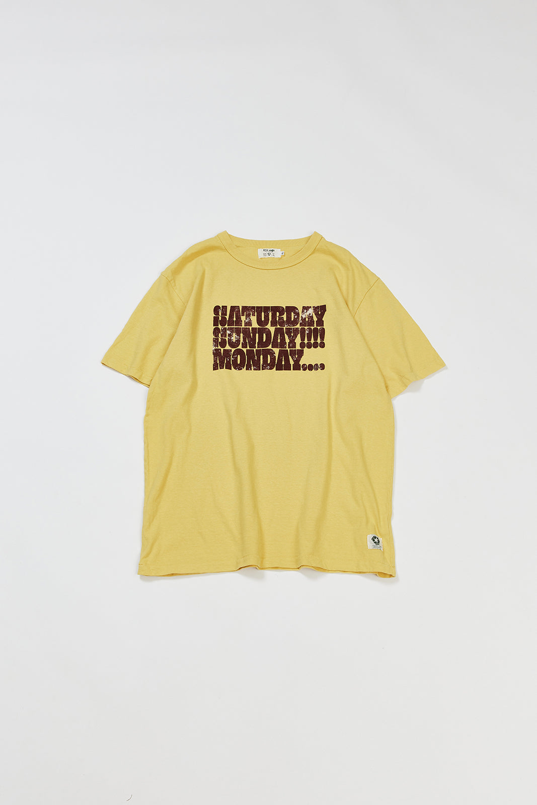 【サンプル】"WEEKEND vol.1" リサイクルコットンTee