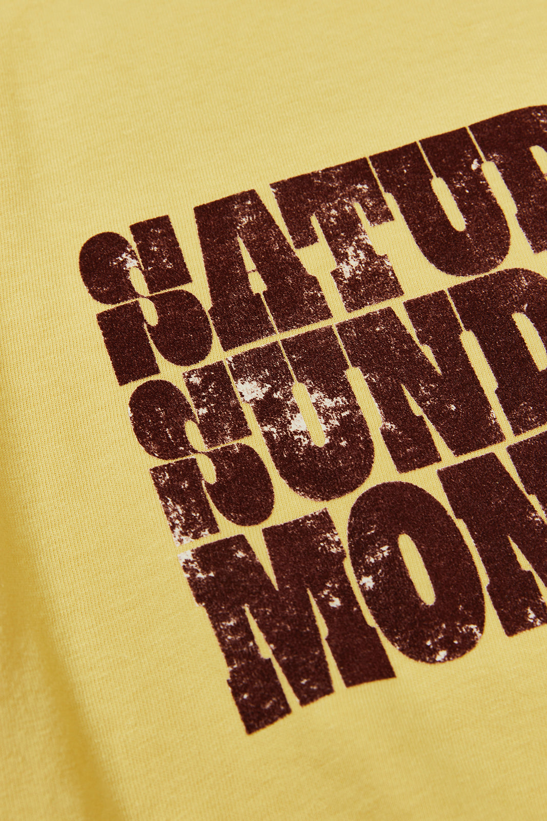 【サンプル】"WEEKEND vol.1" リサイクルコットンTee