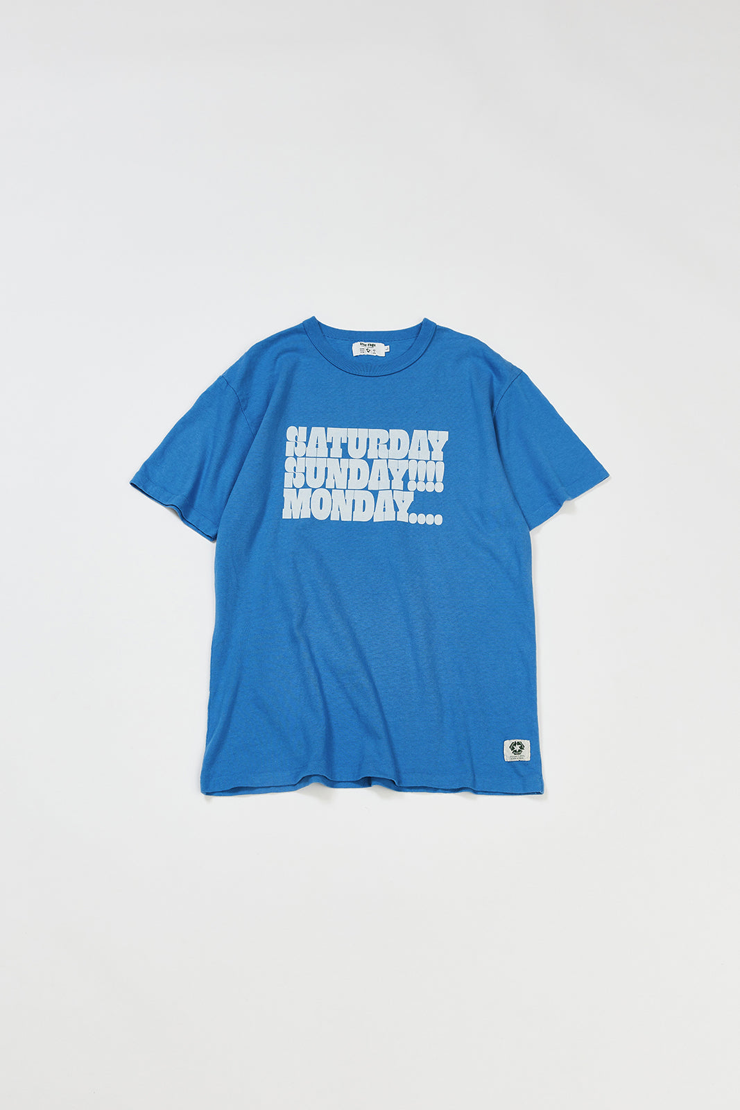 【サンプル】"WEEKEND vol.1" リサイクルコットンTee