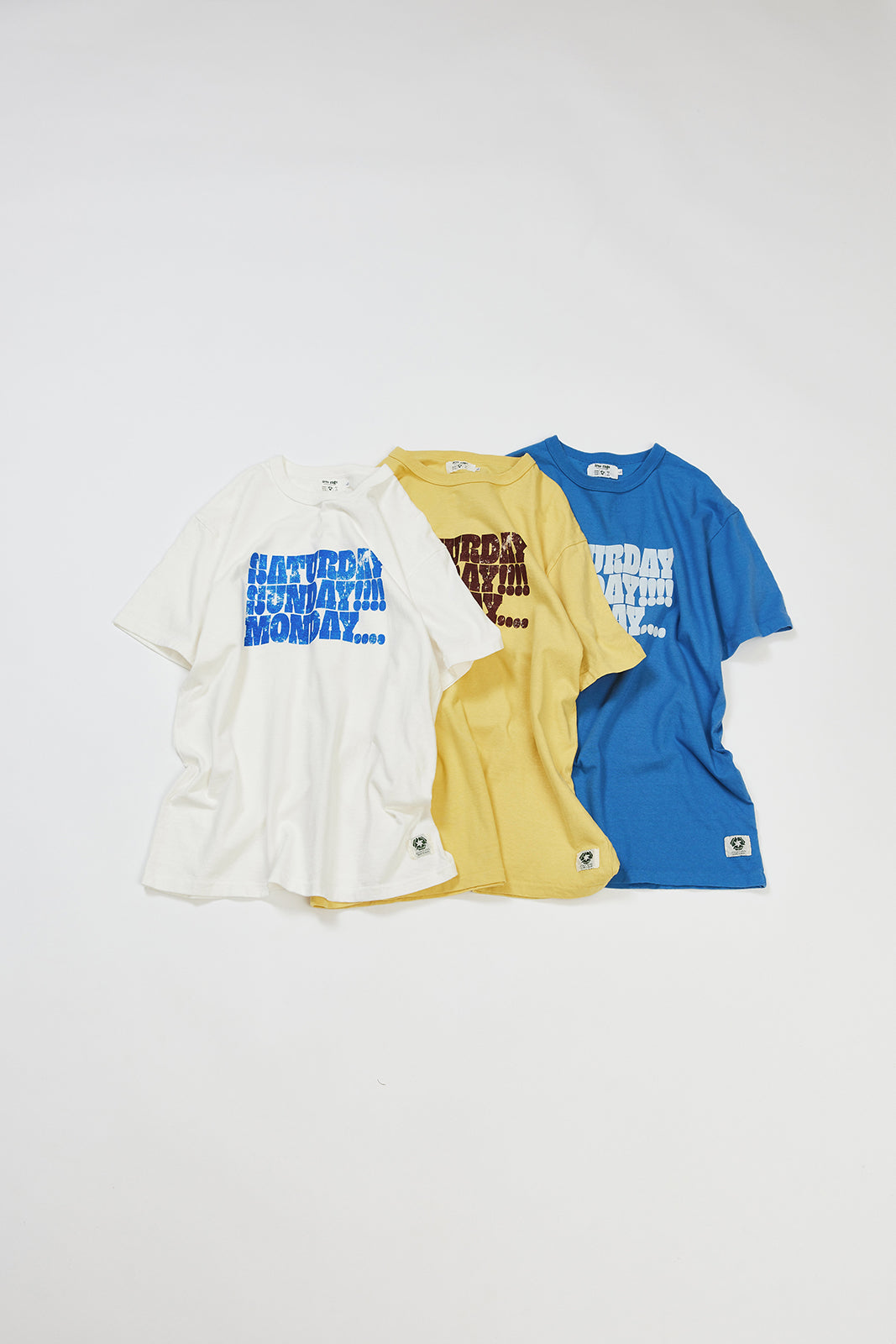 "WEEKEND vol.1" リサイクルコットンTee