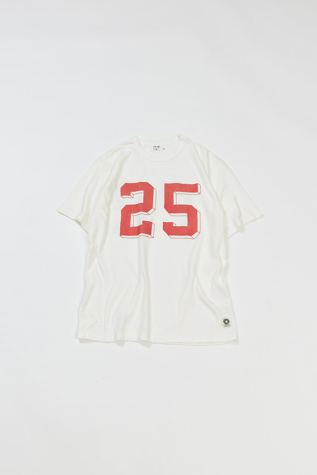 【サンプル】"No.25" リサイクルコットンTee