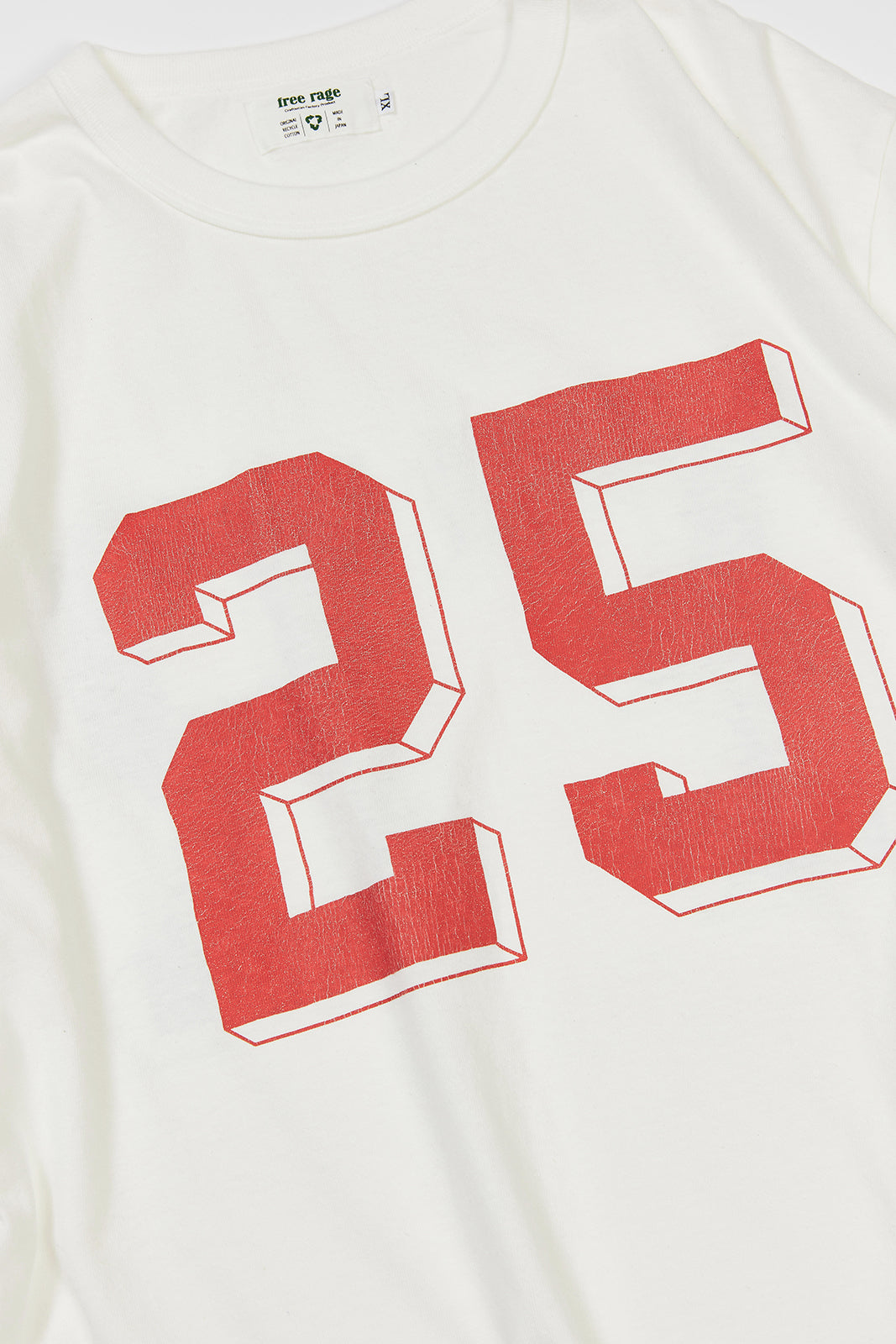 【サンプル】"No.25" リサイクルコットンTee