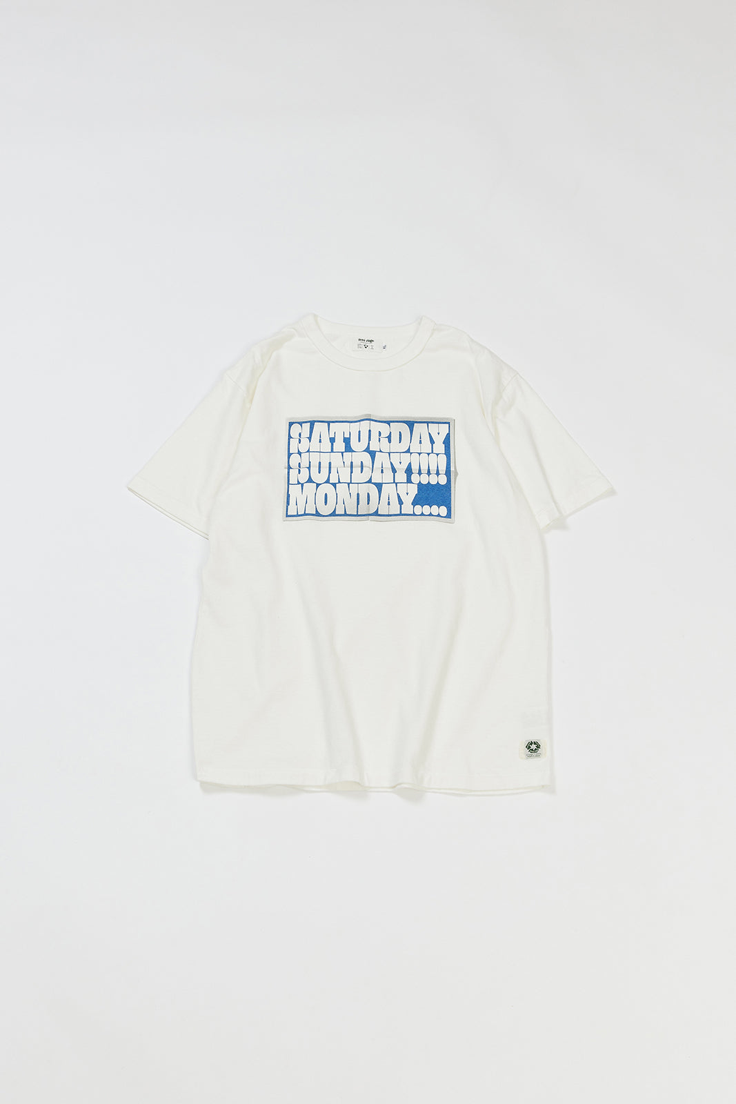 【サンプル】"WEEKEND vol.2" リサイクルコットンTee