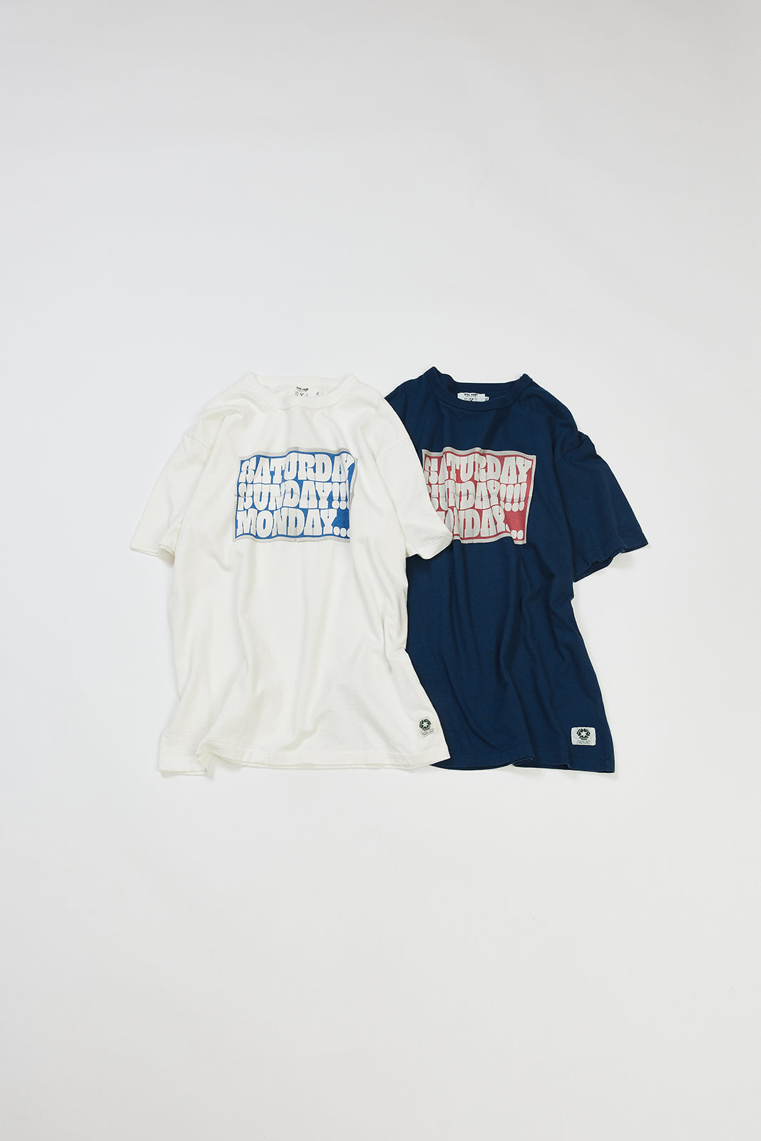 "WEEKEND vol.2" リサイクルコットンTee