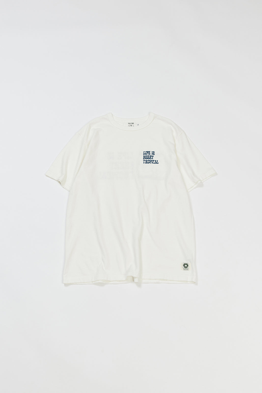 【サンプル】"TROPICAL BERRY " リサイクルコットンTee