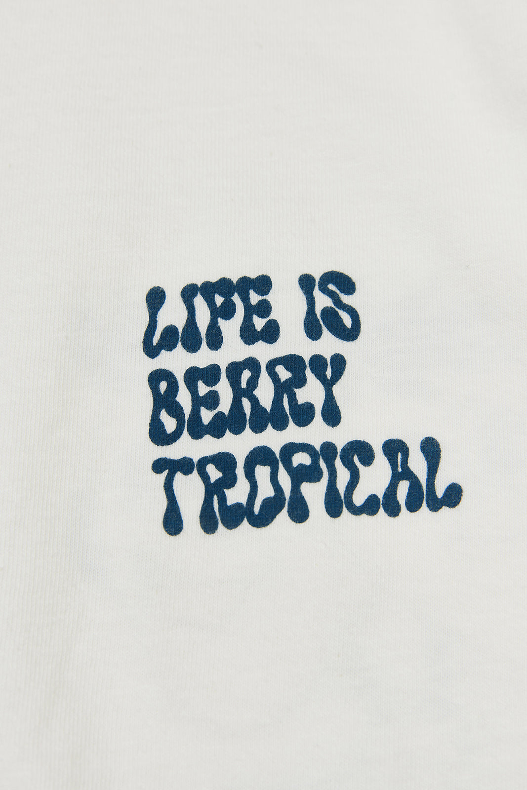 【サンプル】"TROPICAL BERRY " リサイクルコットンTee