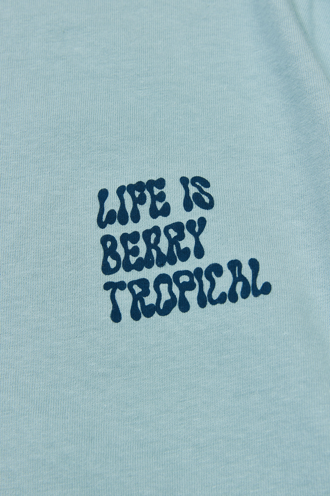 【サンプル】"TROPICAL BERRY " リサイクルコットンTee