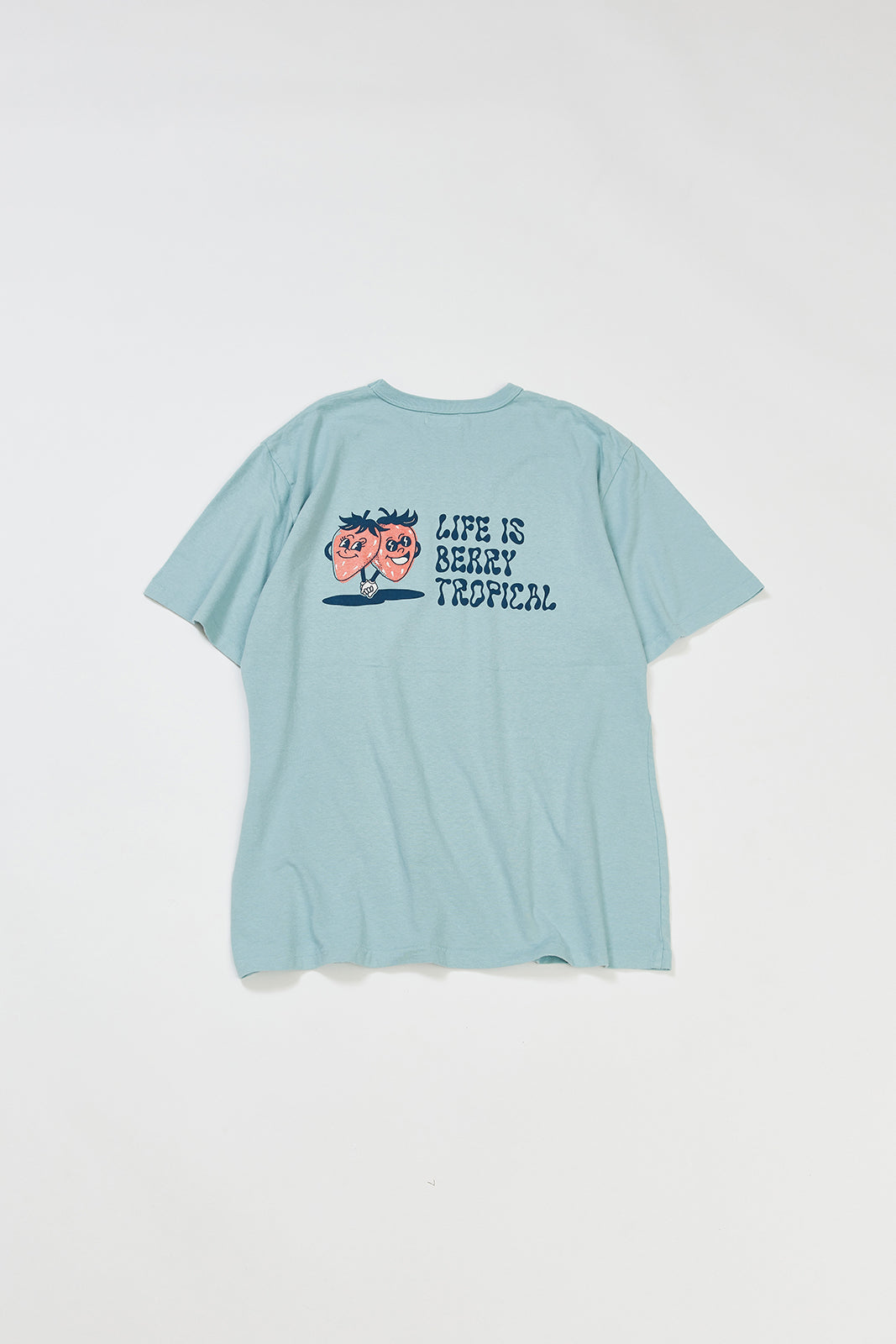 【サンプル】"TROPICAL BERRY " リサイクルコットンTee