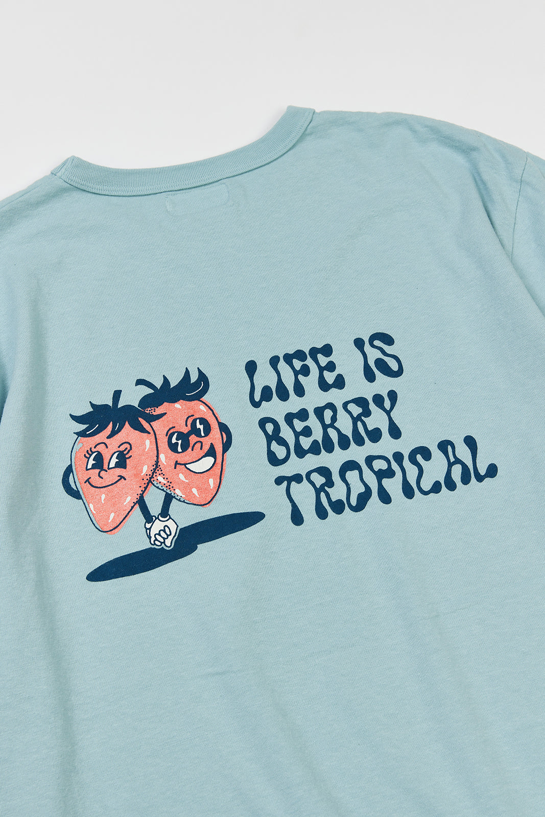 【サンプル】"TROPICAL BERRY " リサイクルコットンTee