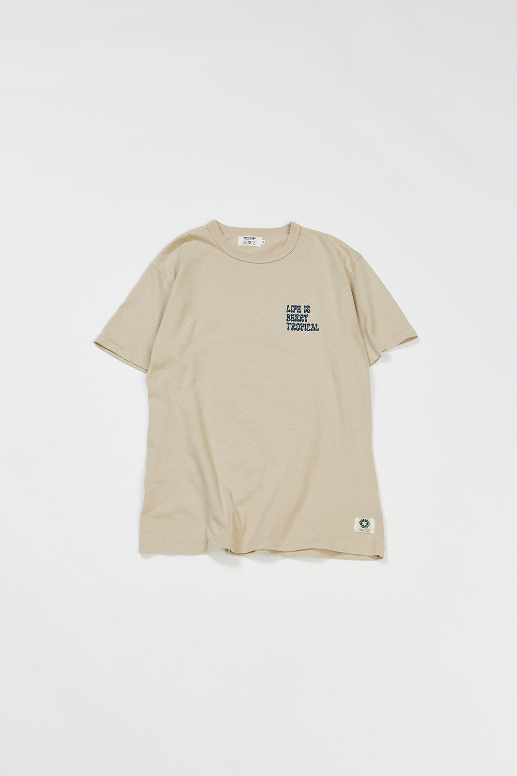 【サンプル】"TROPICAL BERRY " リサイクルコットンTee