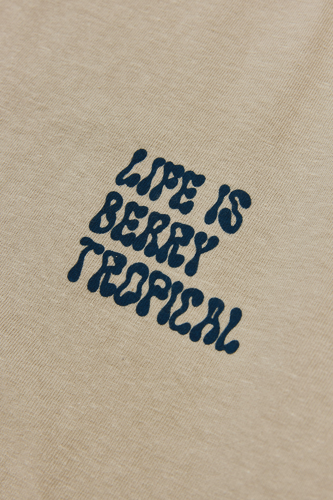 【サンプル】"TROPICAL BERRY " リサイクルコットンTee