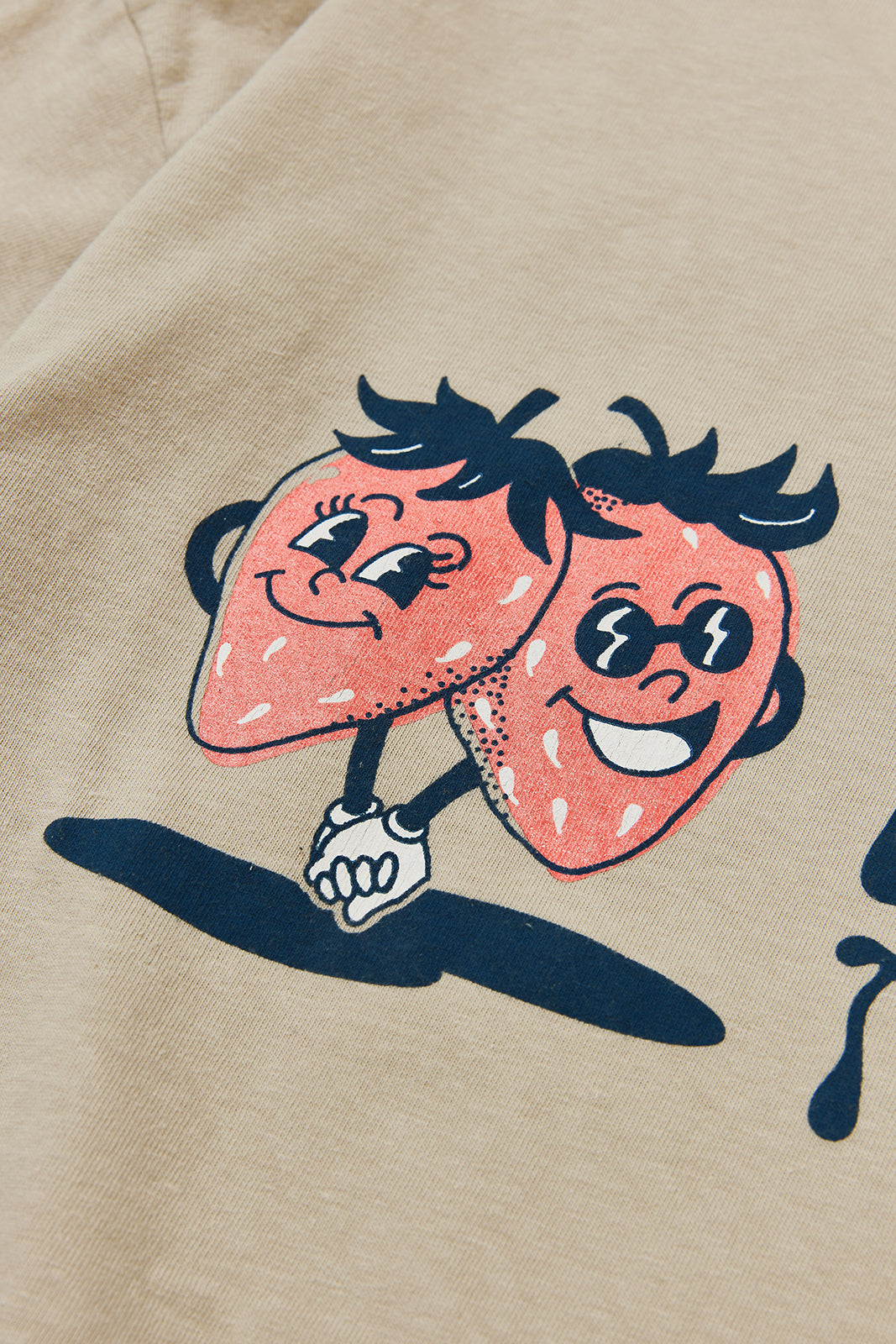【サンプル】"TROPICAL BERRY " リサイクルコットンTee