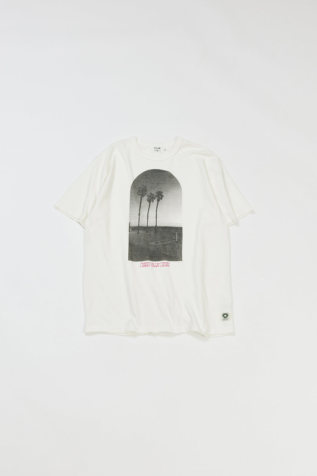 【サンプル】"THREE PALM TREE" リサイクルコットンTee
