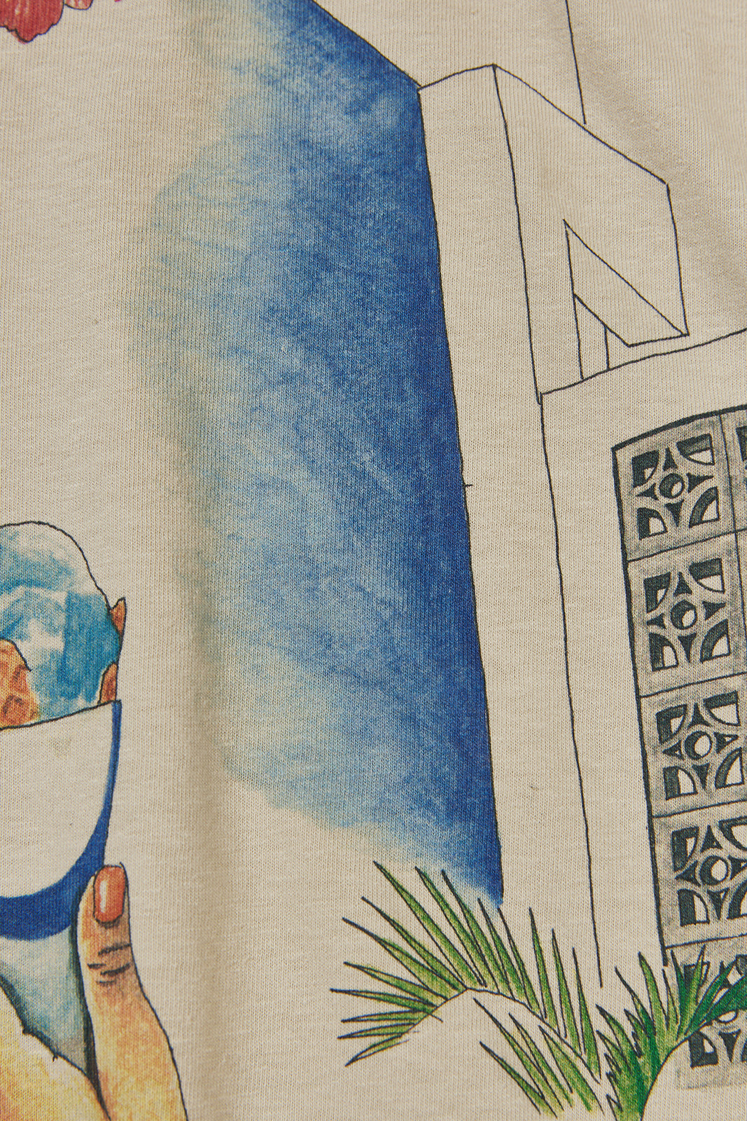 【サンプル】"TROPICAL MEMORIES " リサイクルコットンTee