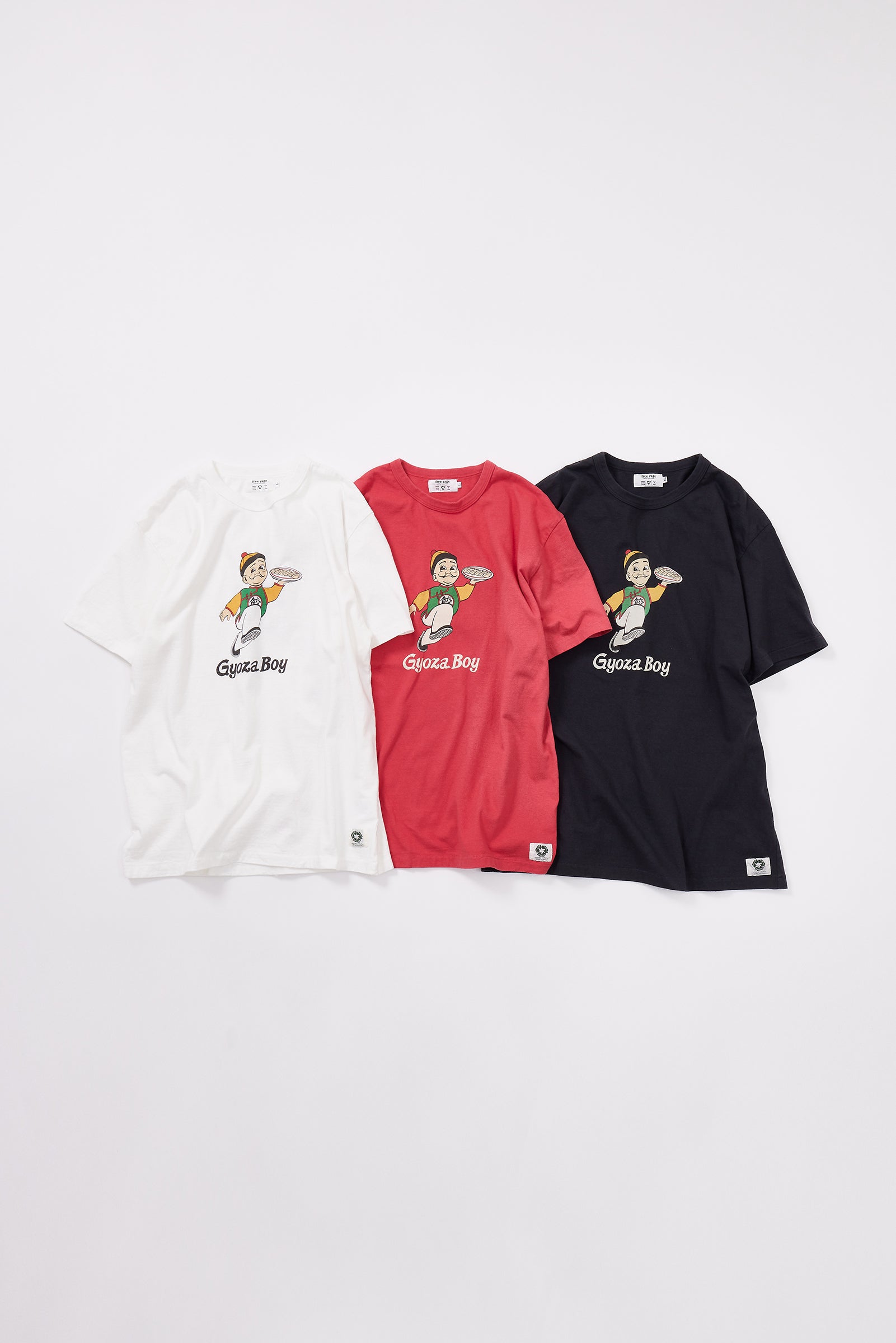 【サンプル】"Gyoza Boy vol.2" リサイクルコットンTee