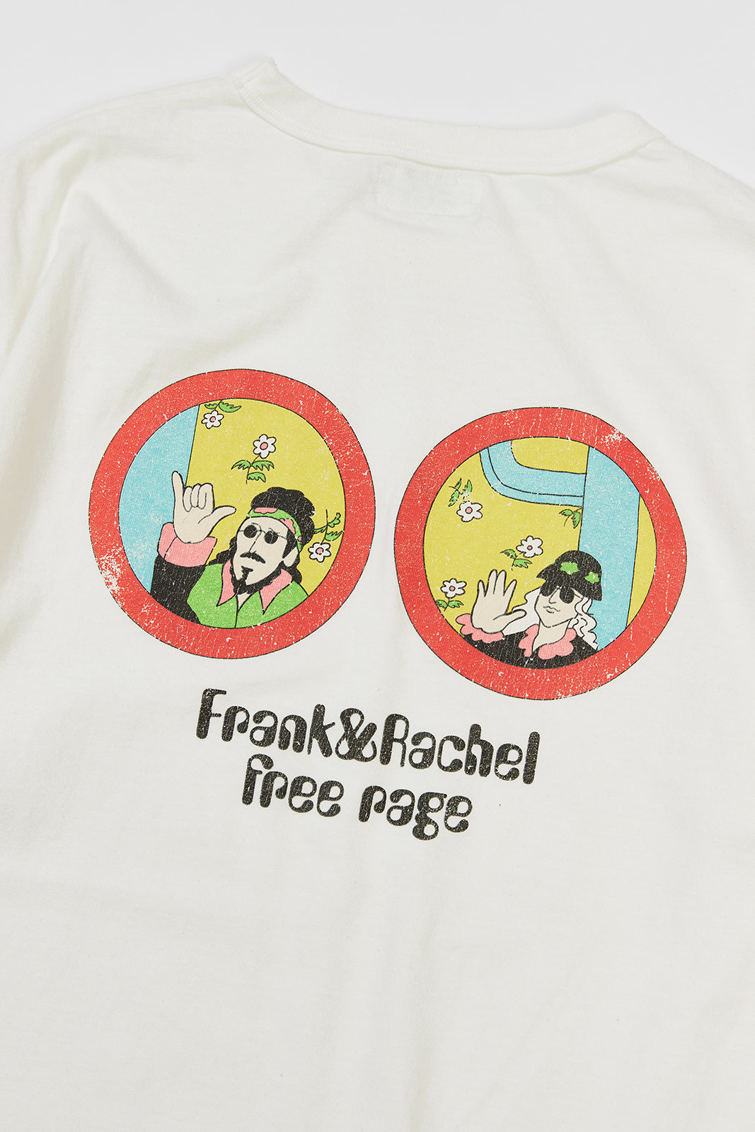 "Frank&Rachel" ユーズドライクTee