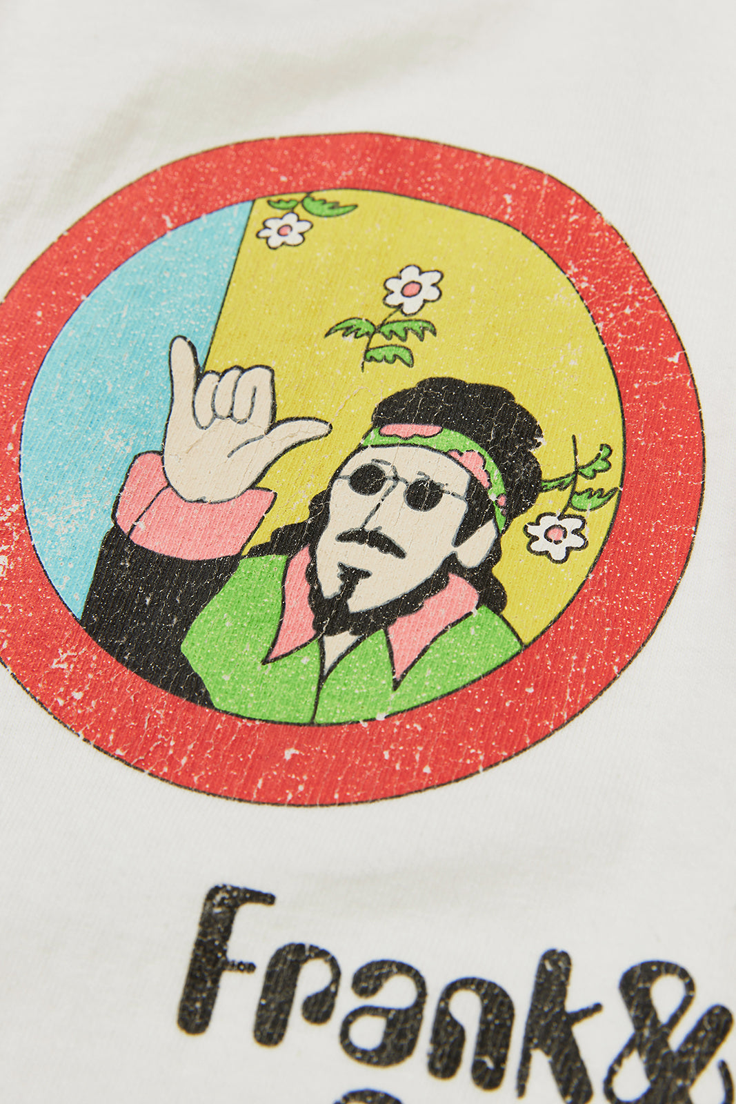 "Frank&Rachel" ユーズドライクTee