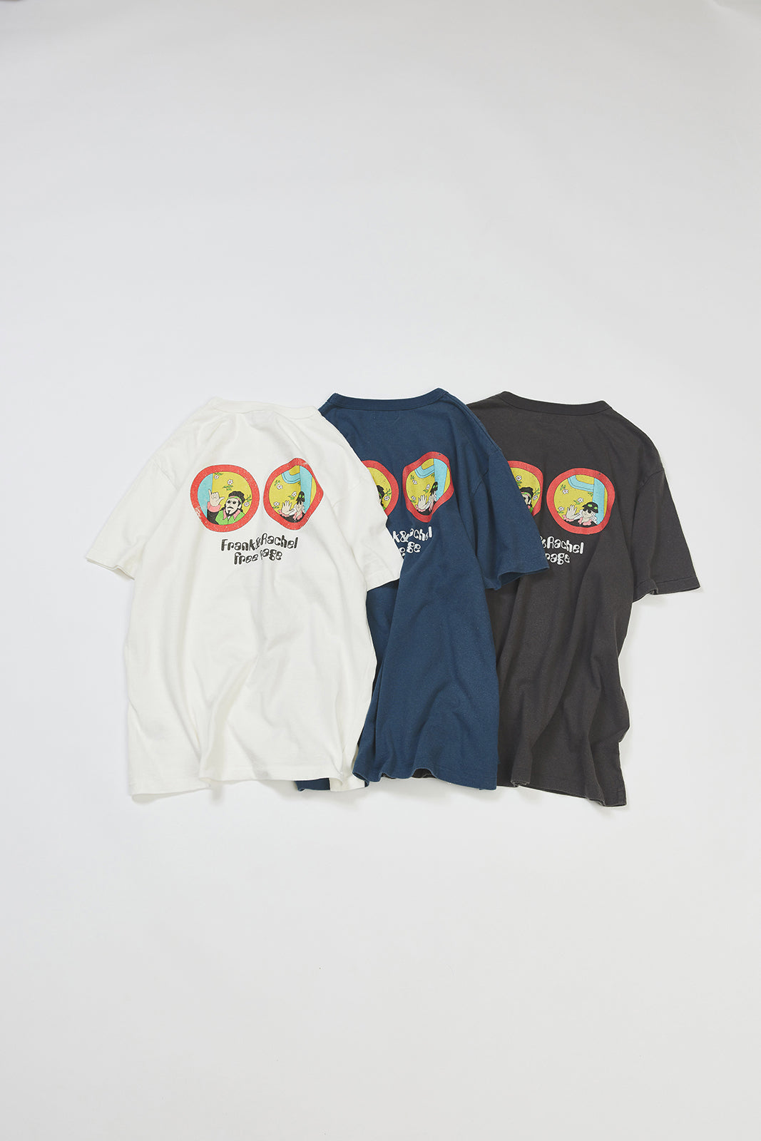 "Frank&Rachel" ユーズドライクTee