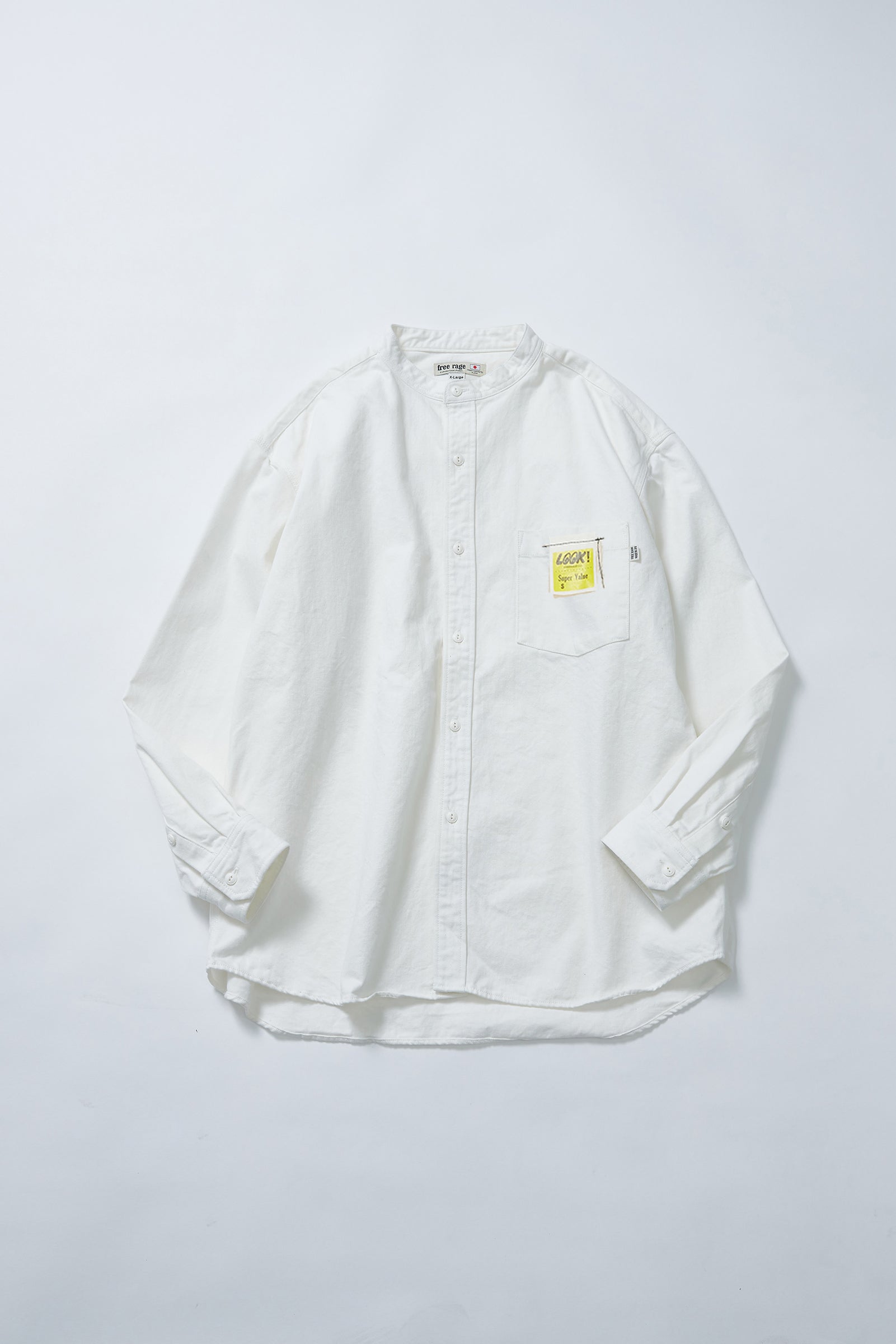 【サンプル】"TROPICAL FRESHNESS" ハンドペイントデニムシャツ