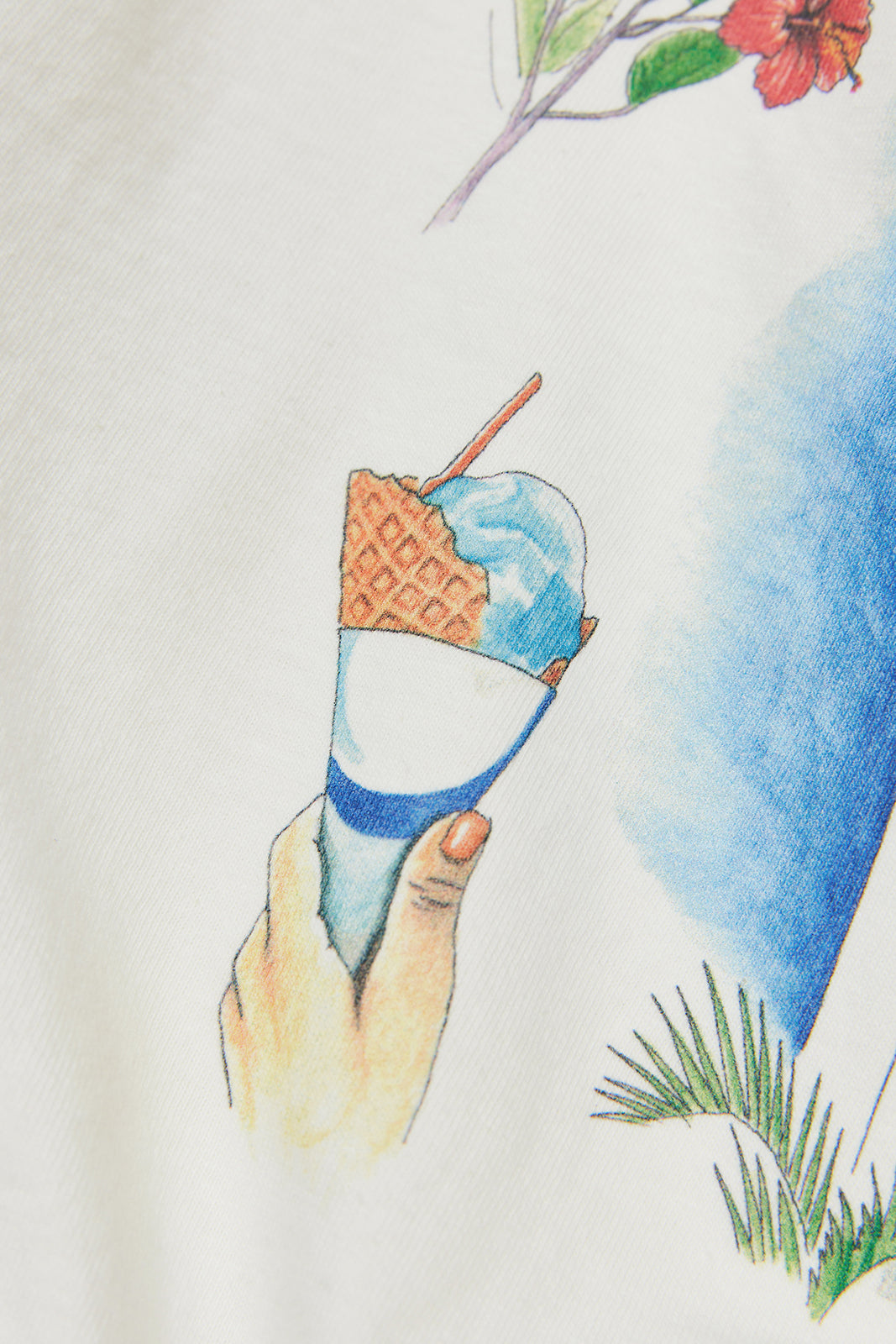 "TROPICAL MEMORIES" リサイクルコットンエコバッグ