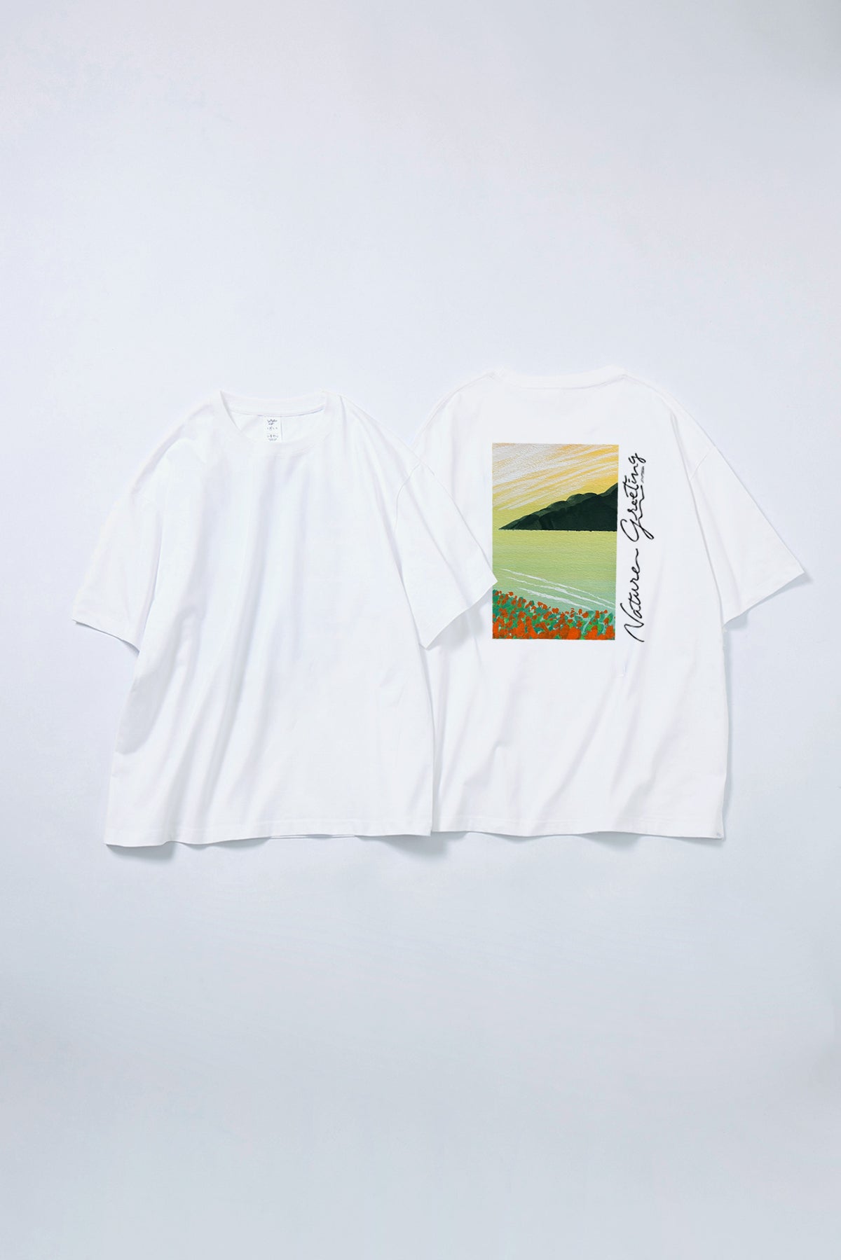 予約商品・"Nature Greeting" 半袖Tシャツ