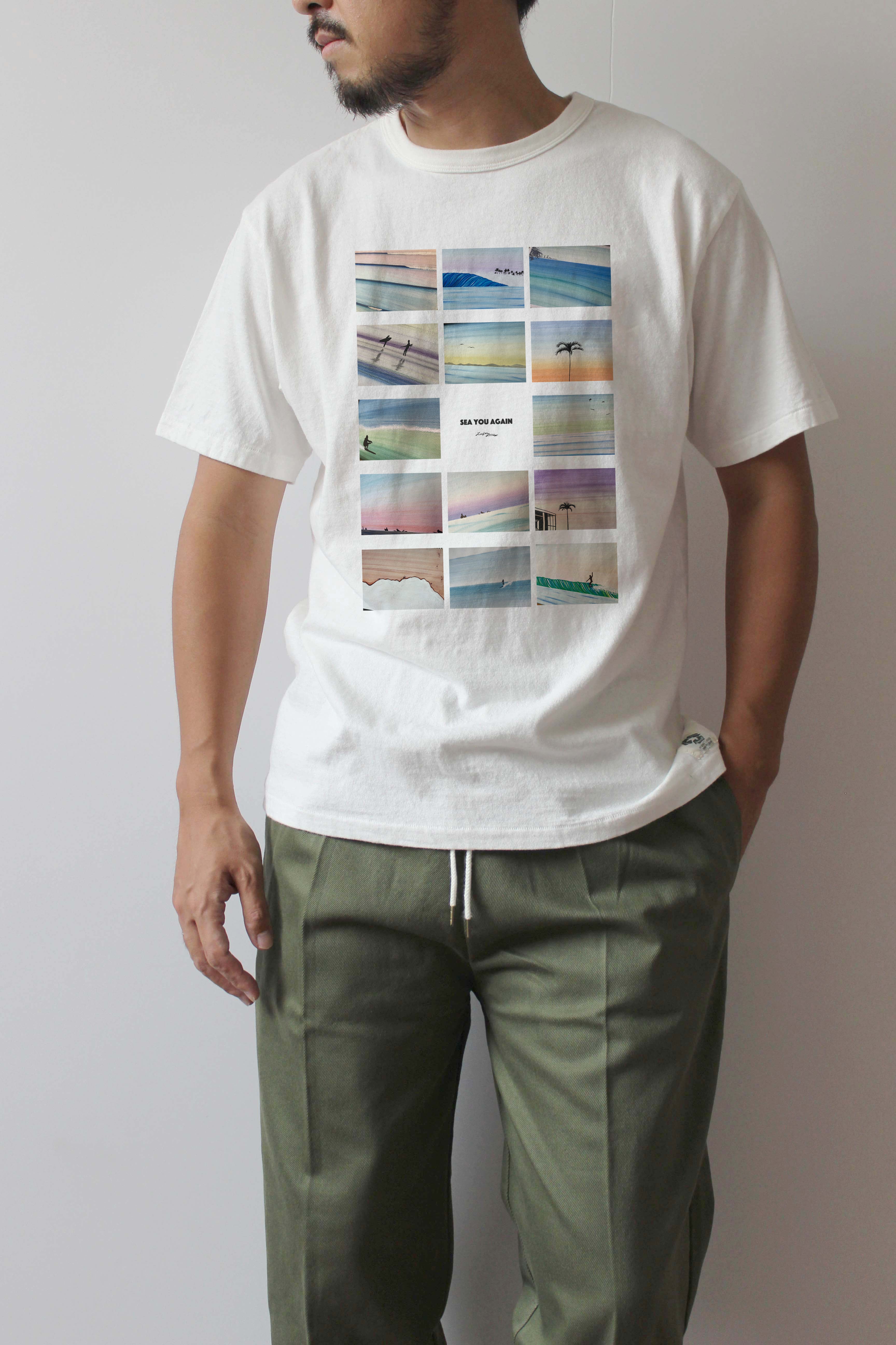 【予約商品】&quot;SEA YOU AGAIN&quot; リサイクルコットンTee (半袖)