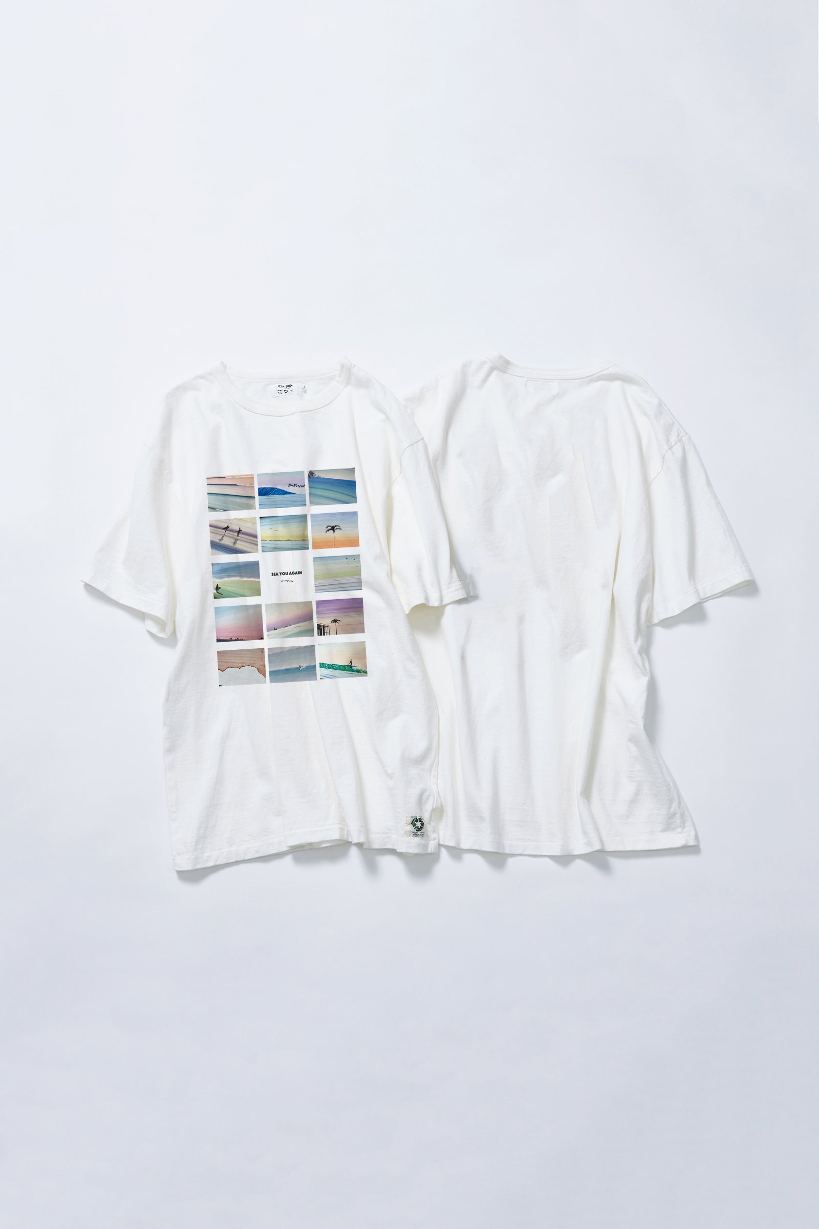 "SEA YOU AGAIN" リサイクルコットンTee (半袖)